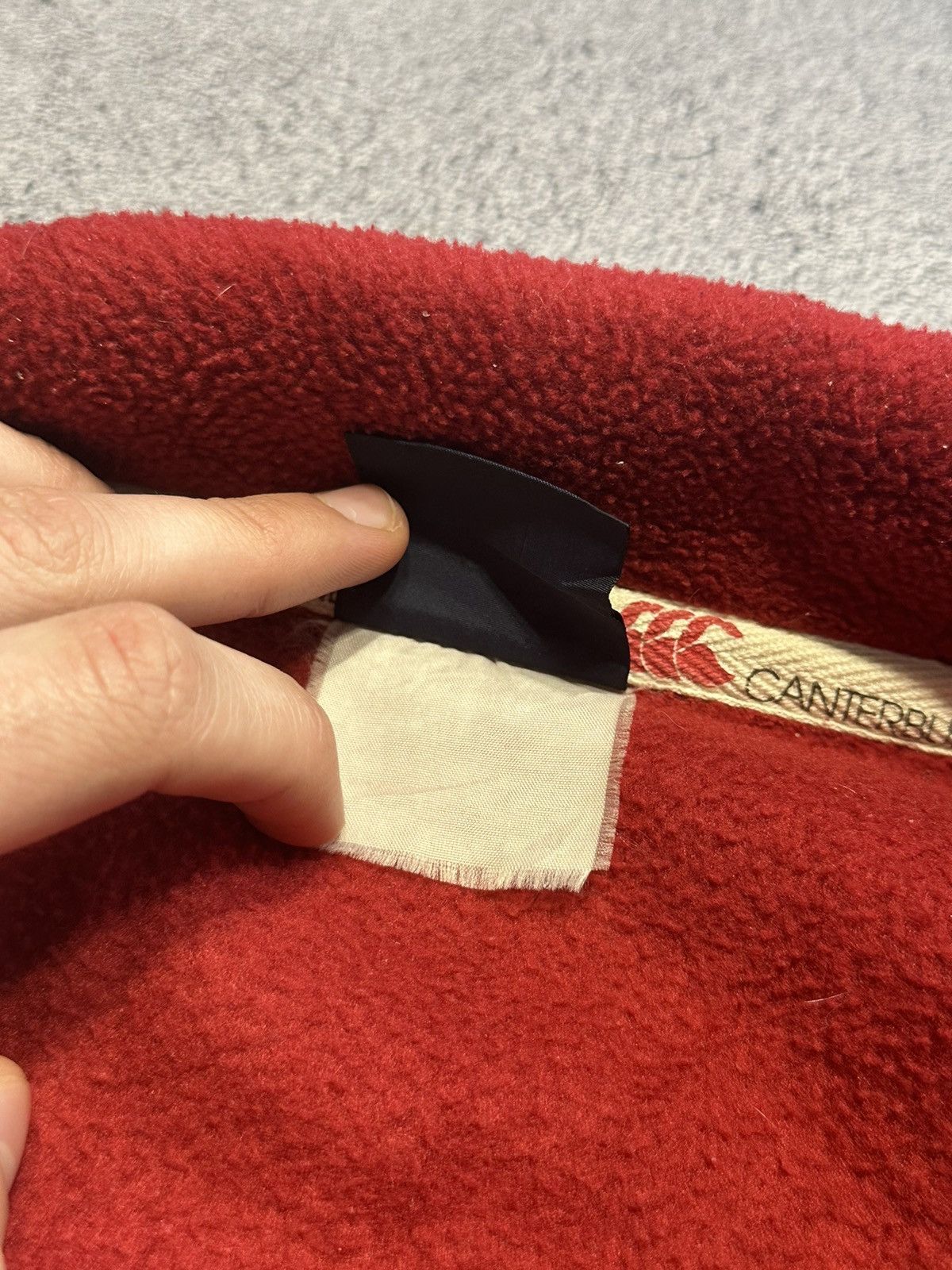 Canterbury of New Zealand × Vintage 🥀 Canterbury Of New Zealand Vintage Big logo Fleece Hoodie Size US L / EU 52-54 / 3 - 6 Thumbnail