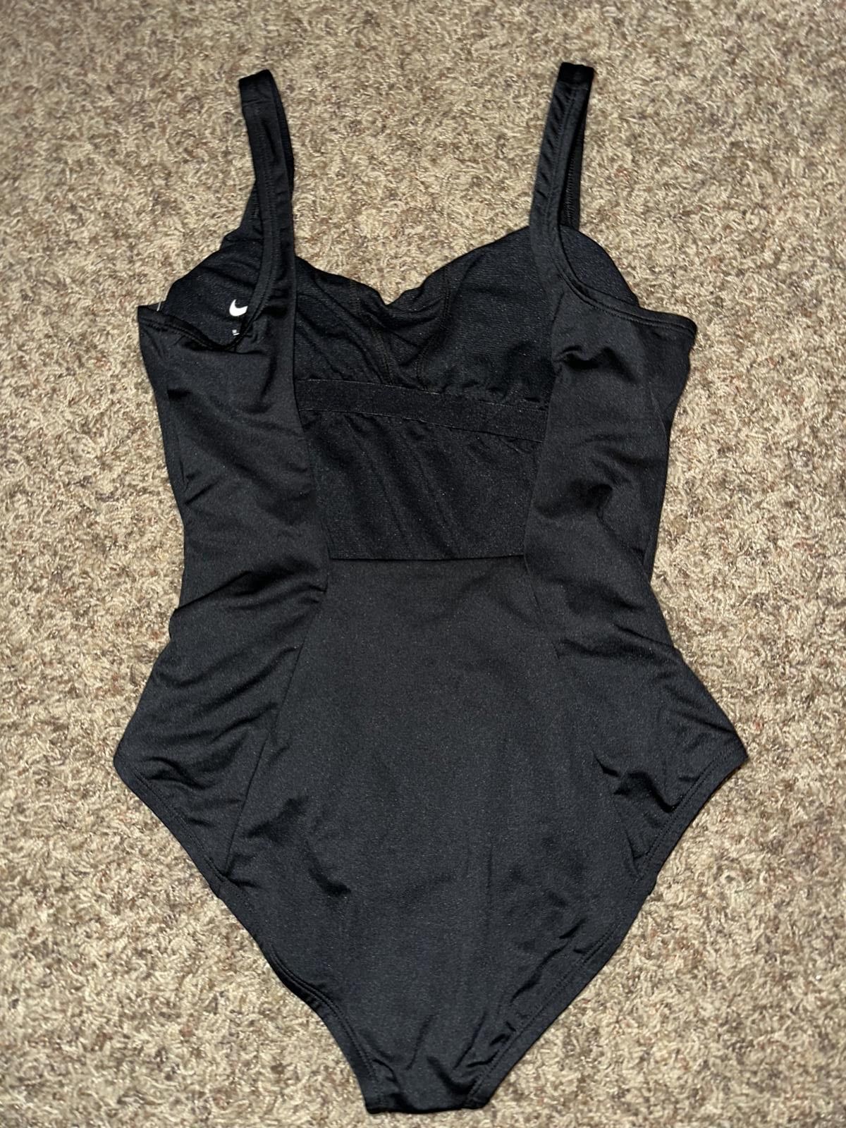 Nike Women's Essential Solid U Back One Piece Swimsuit Size ONE SIZE - 3 Thumbnail