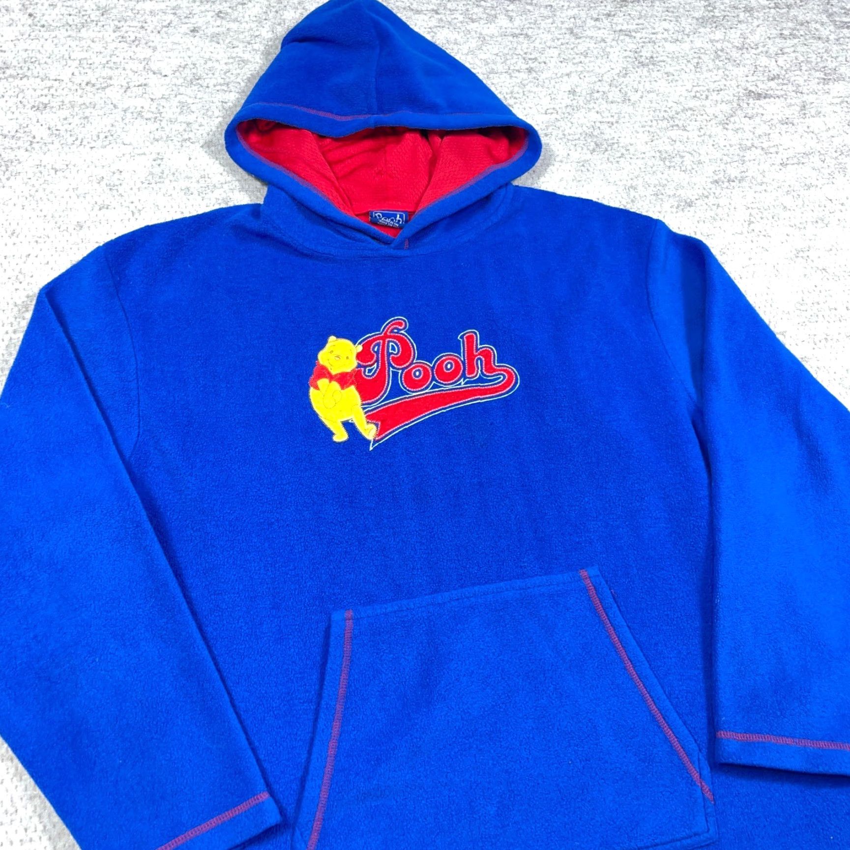 Disney Disney Winnie The Pooh Hoodie Vintage Women Blue Fleece Pullover 2XL XXL Size XXL / US 16-18 / IT 52-54 - 2 Thumbnail