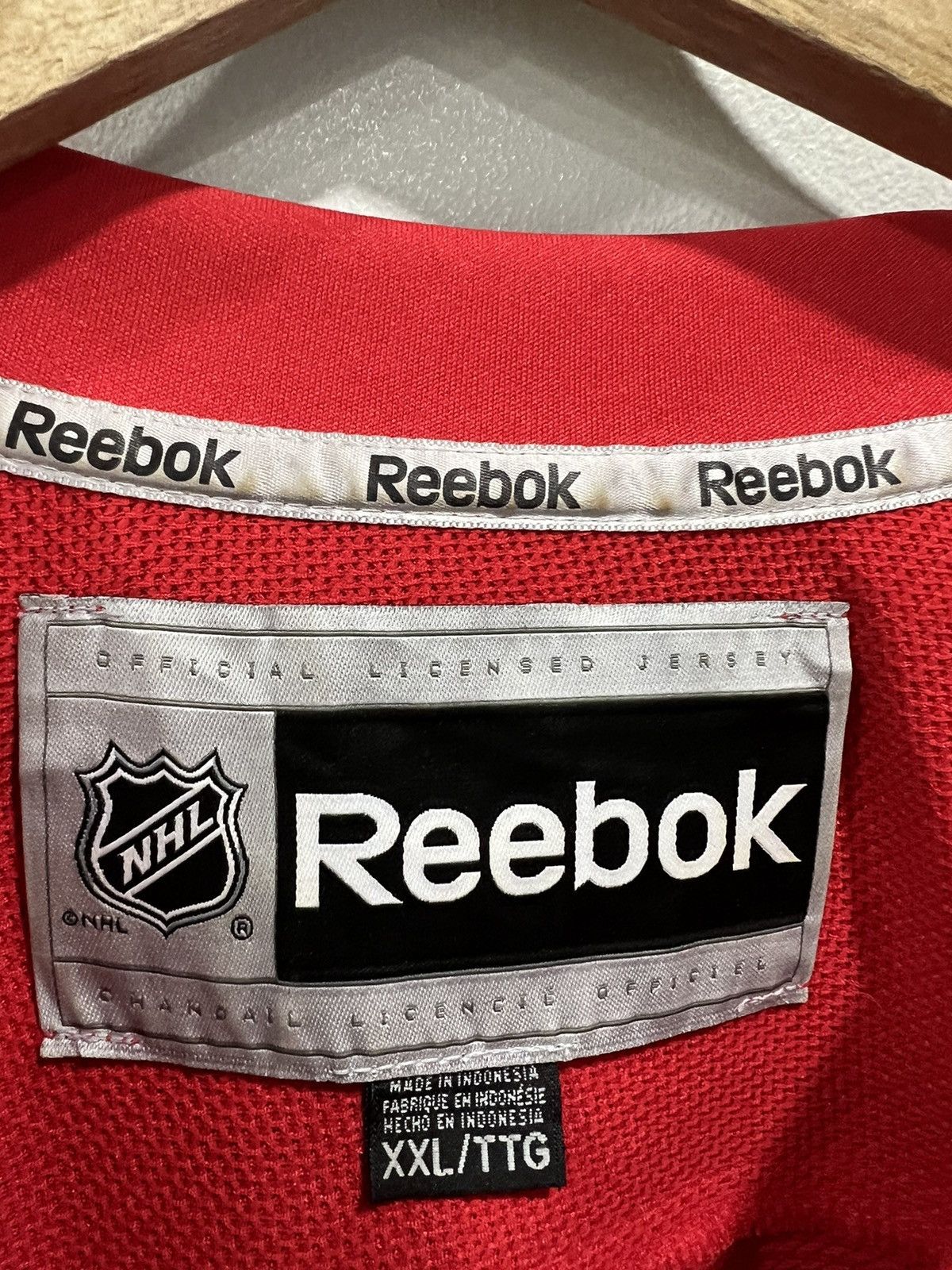 Reebok × Vintage Detroit Red Wings Hockey Jersey reebok xxl Size US XXL / EU 58 / 5 - 6 Thumbnail