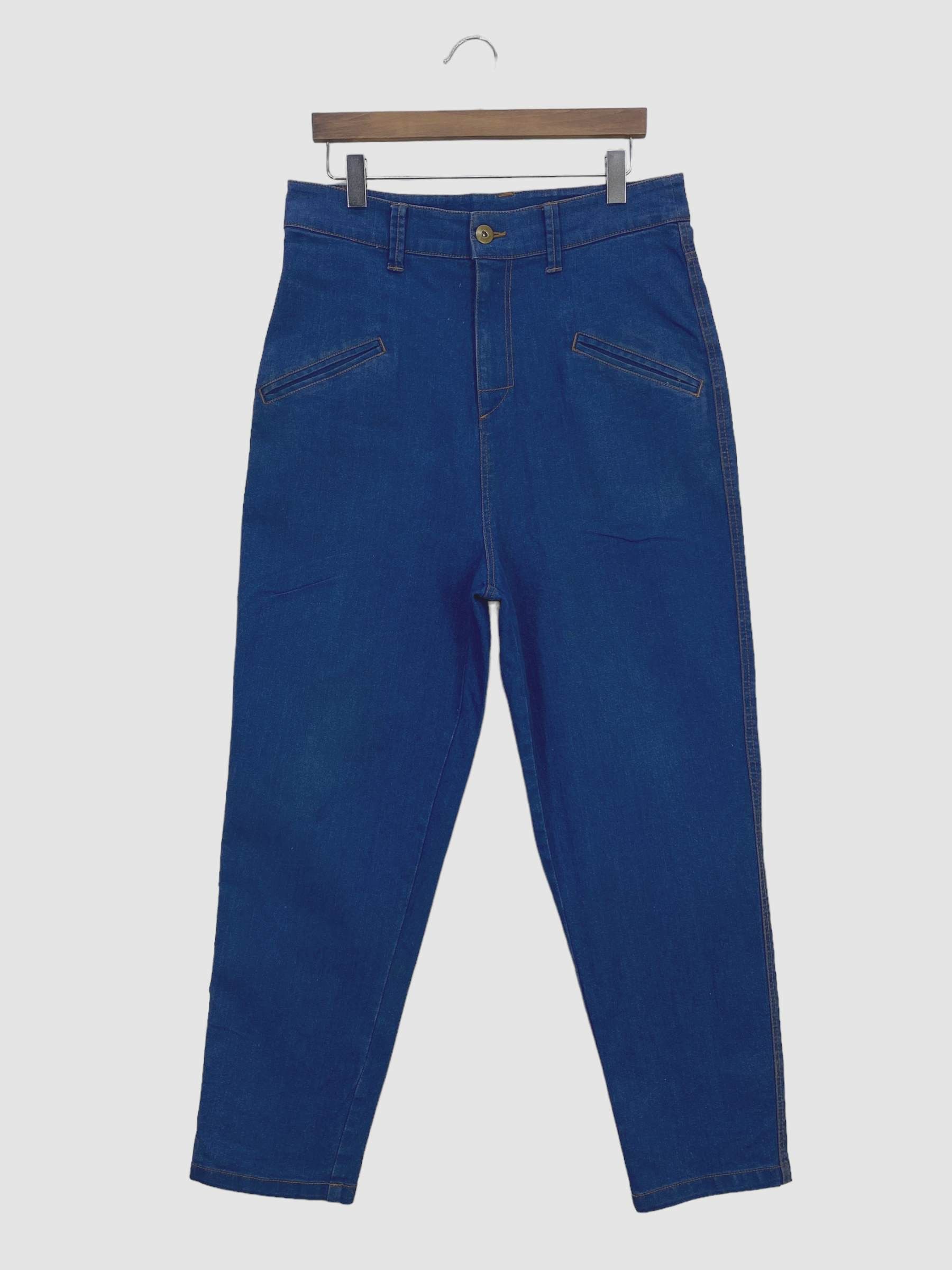 Japanese Brand Loose Pants Tapered Leg Pants Size US 33 - 1 Thumbnail