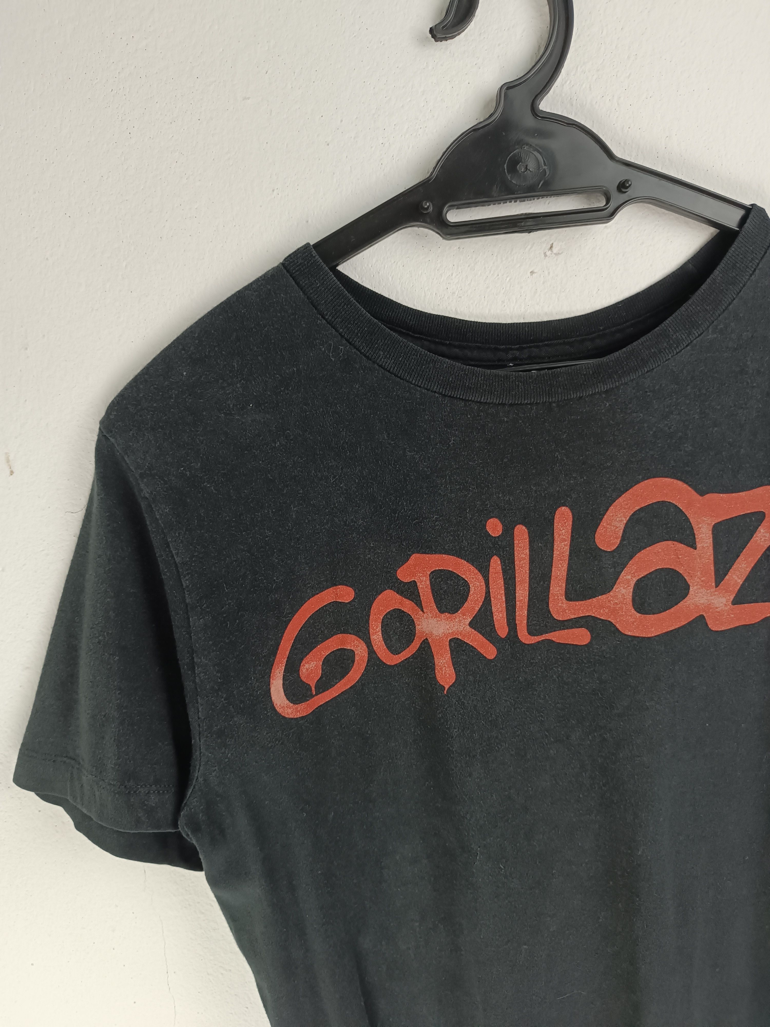 Band Tees VINTAGE FADED GORILLAZ CLASSIC LOGO TEE blur daft punk Size US S / EU 44-46 / 1 - 5 Thumbnail
