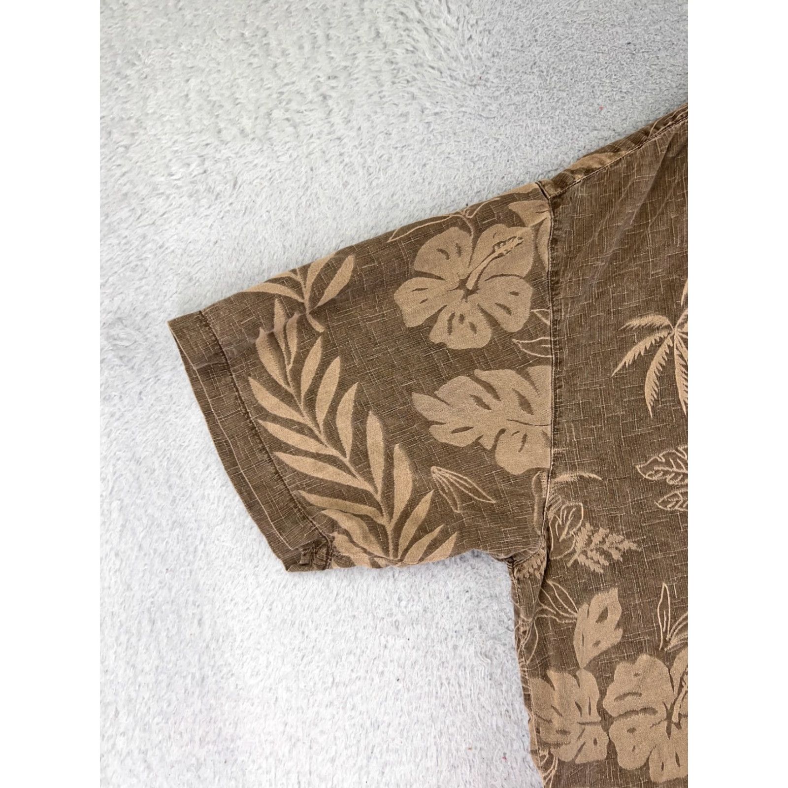 Tommy Bahama Tommy Bahama Shirt Mens XL Black 100% Silk Floral Hawaiian Vacation Beach Size US XL / EU 56 / 4 - 3 Thumbnail