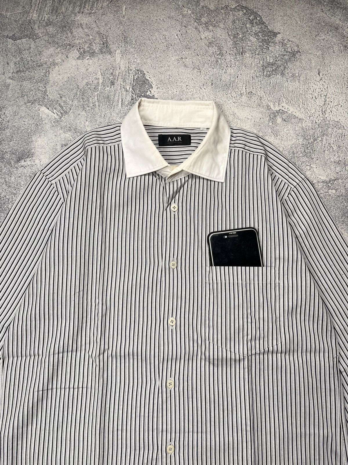 Yohji Yamamoto AAR By Yohji Yamamoto Button Up Stripe Size US L / EU 52-54 / 3 - 2 Thumbnail