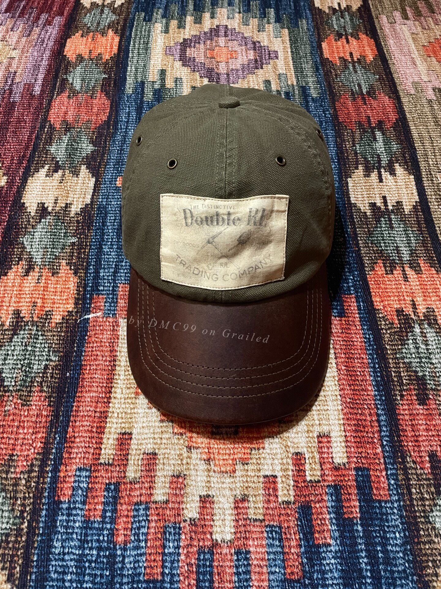 RRL Ralph Lauren RRL Khaki Green Baseball Cap Size ONE SIZE - 1 Thumbnail