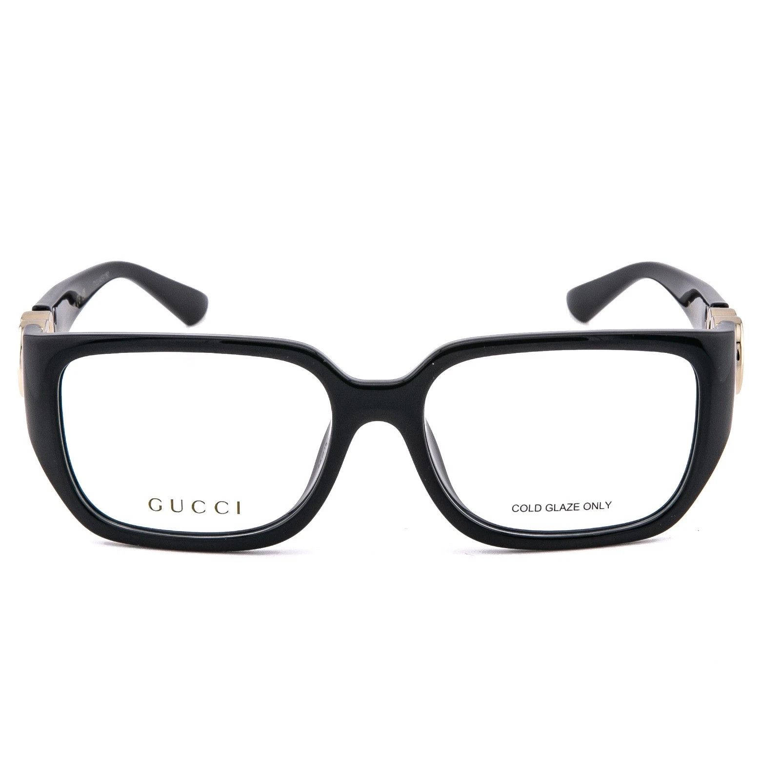 Gucci GUCCI GG1694O 1694 Black GG Geometric Unisex Eyeglasses 001 Size ONE SIZE - 5 Thumbnail