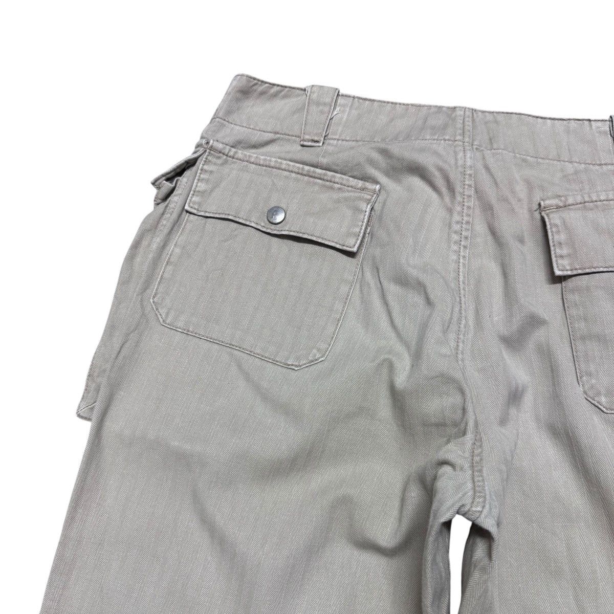 Nigel Cabourn NINELIVES Herringbone Military Monkey Pants Size US 32 / EU 48 - 10 Thumbnail