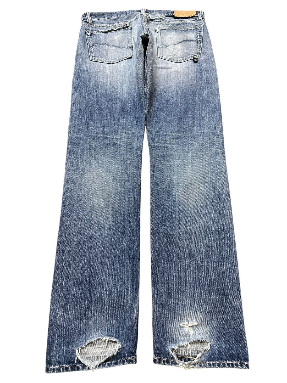 Other Vintage Japanese Brand Blue Faded Wash Style Jeans Size US 34 / EU 50 - 2 Thumbnail