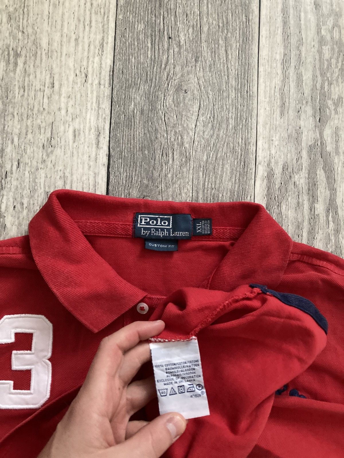 Polo Ralph Lauren × Vintage Vintage Ralph Lauren polo t-shirt tee chief keef Y2k drip Size US XXL / EU 58 / 5 - 6 Thumbnail