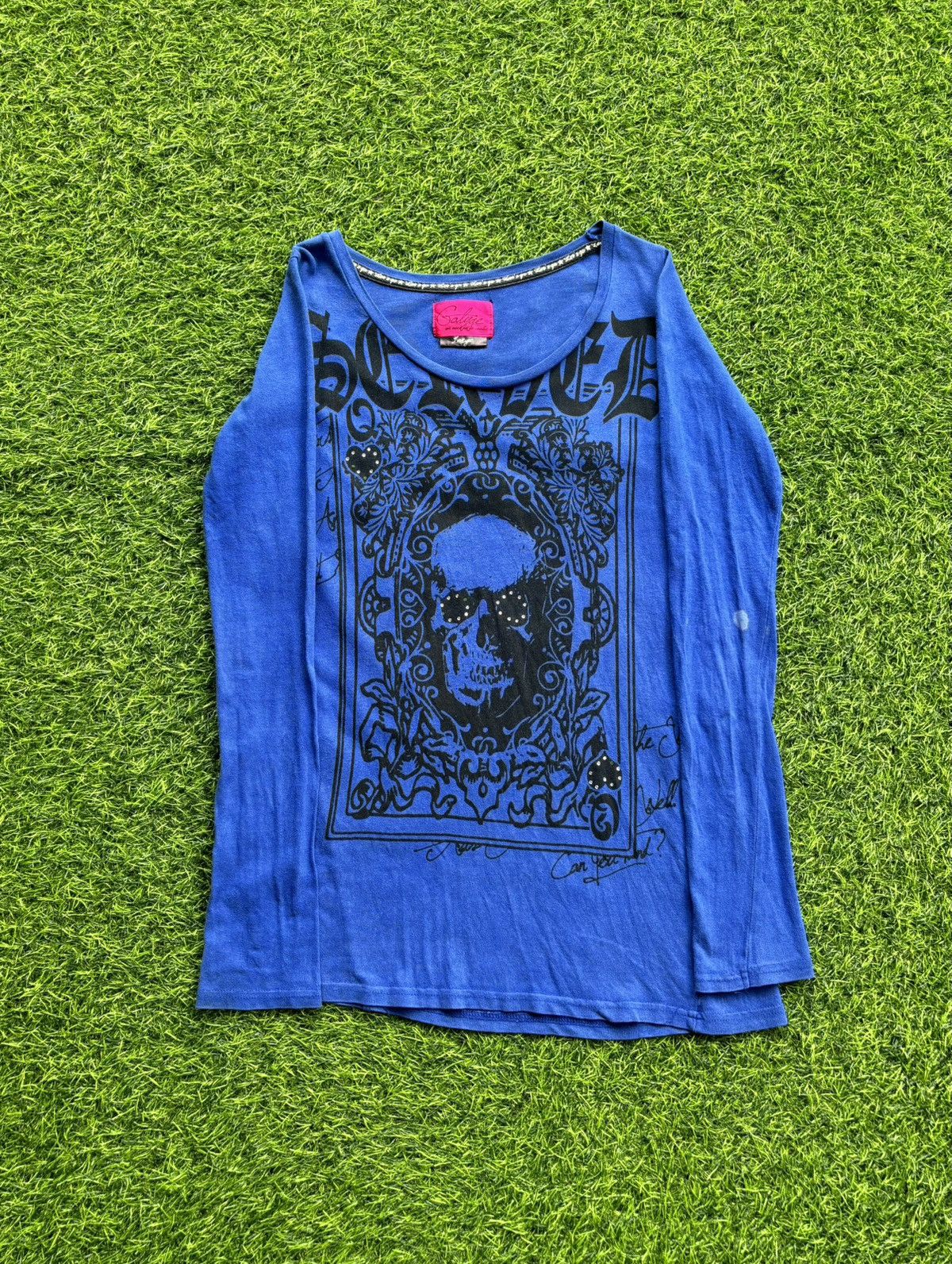 Hysteric Glamour Y2k Galyge Skull Longsleeve Size L / US 10 / IT 46 - 1 Thumbnail