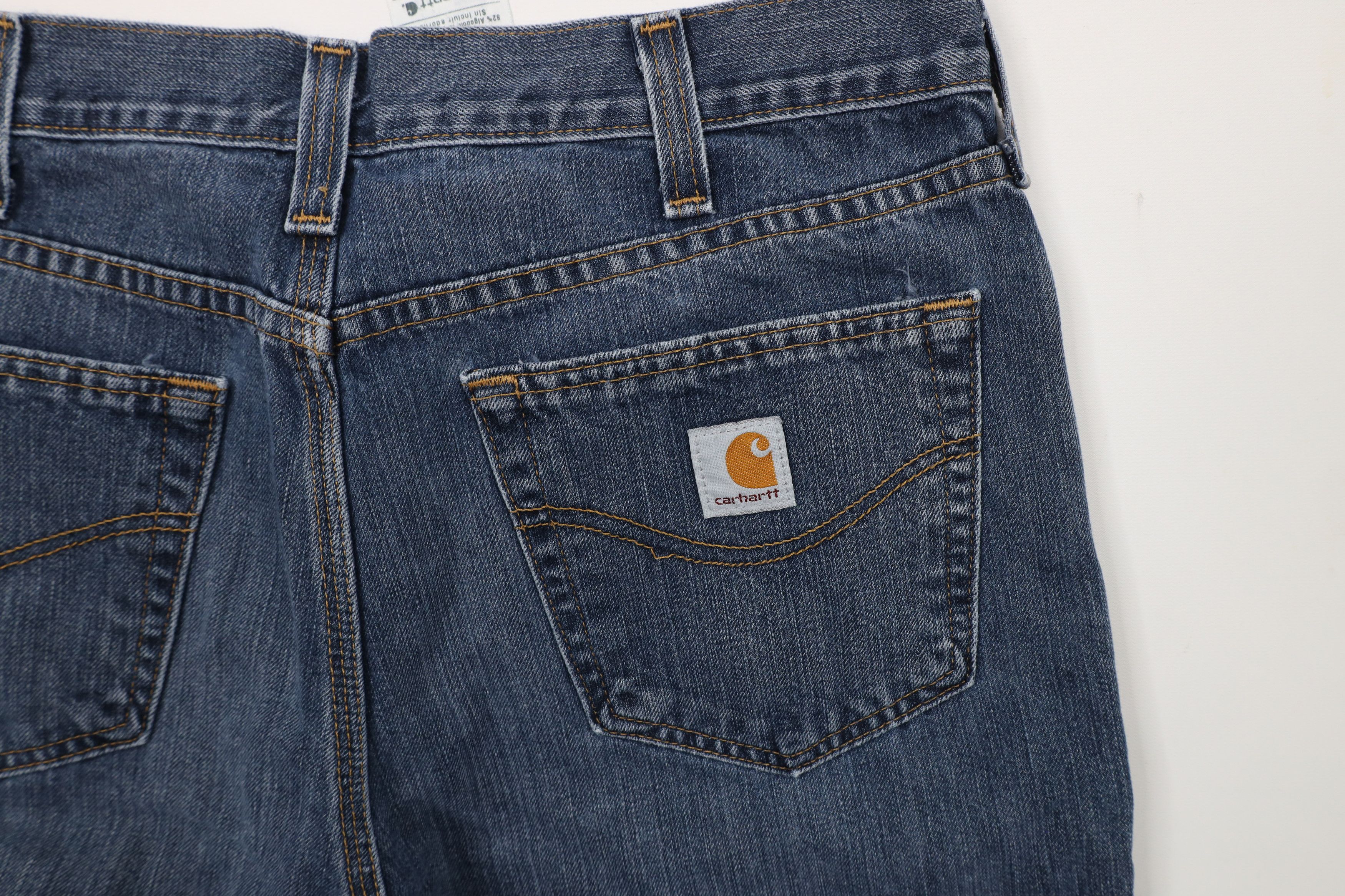 Carhartt × Vintage Vintage Y2K Carhartt Spell Relaxed Fit Stretch Denim Jeans Size US 34 / EU 50 - 12 Thumbnail