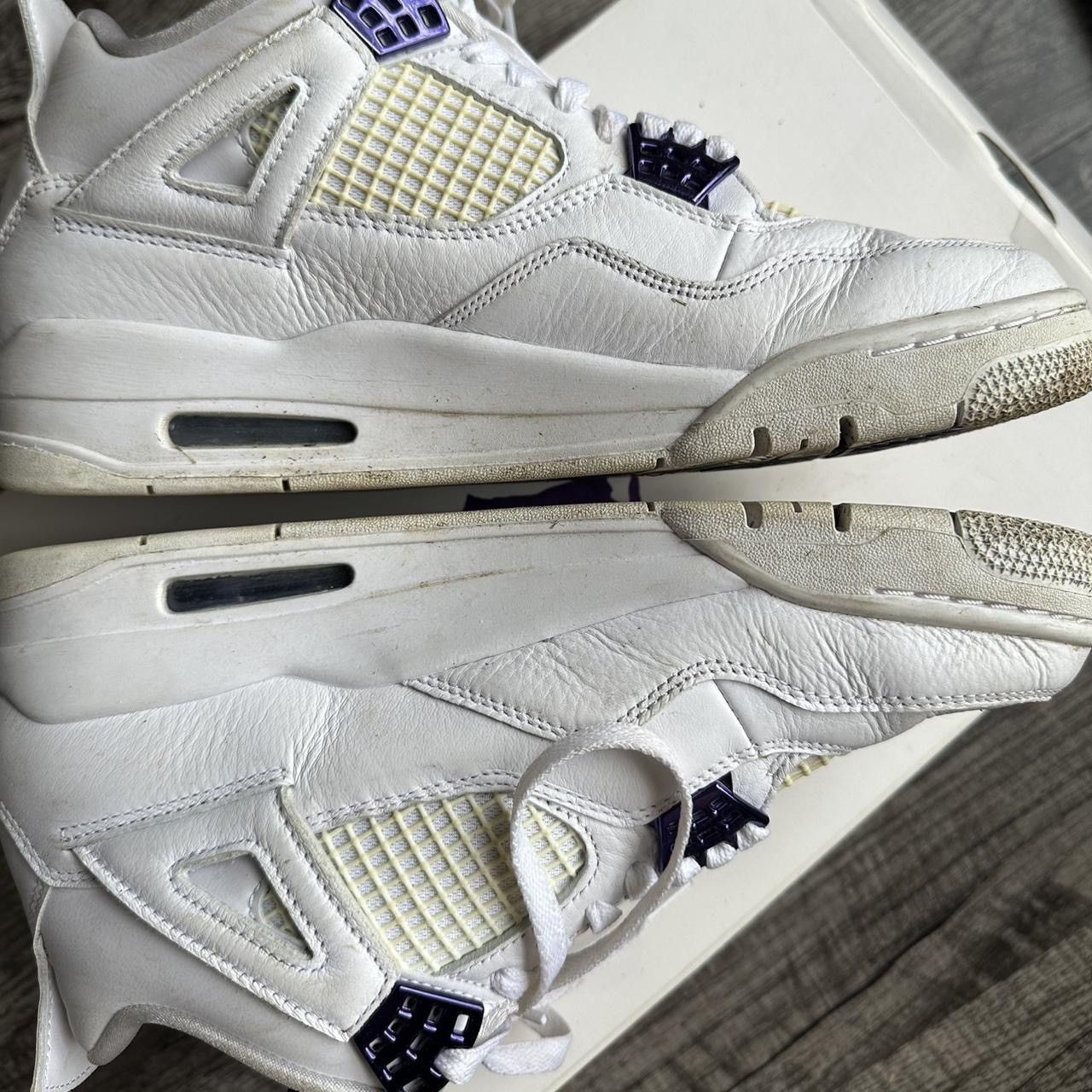 Jordan Brand Jordan 4 metallic purple Size US 9.5 / EU 42-43 - 2 Thumbnail