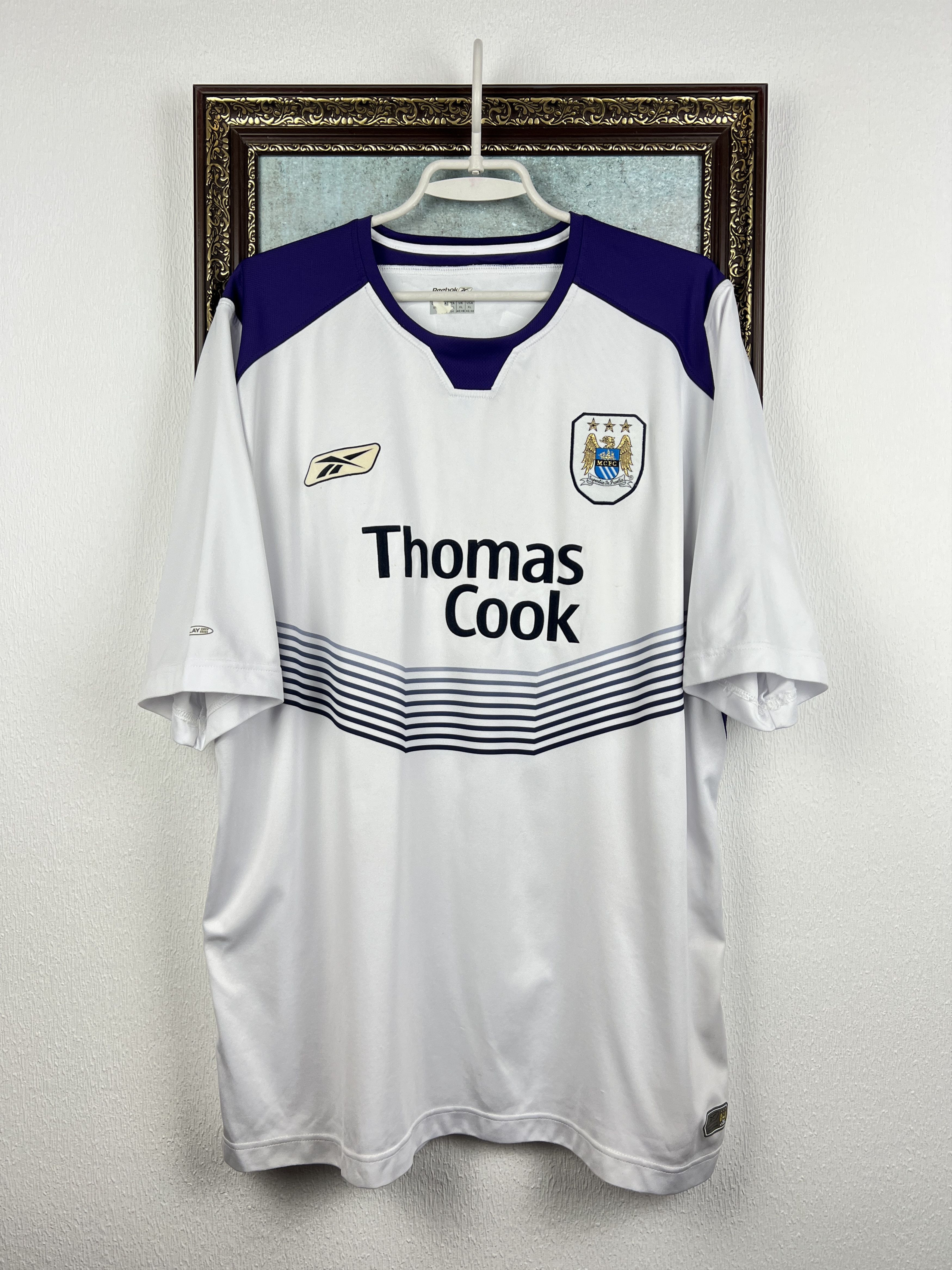 Reebok Manchester City football shirt #29 Wright Phillips Jersey Size US XL / EU 56 / 4 - 1 Thumbnail
