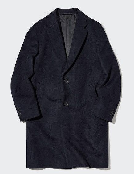 Uniqlo Cashmere Chesterfield Coat Size US M / EU 48-50 / 2 - 1 Thumbnail