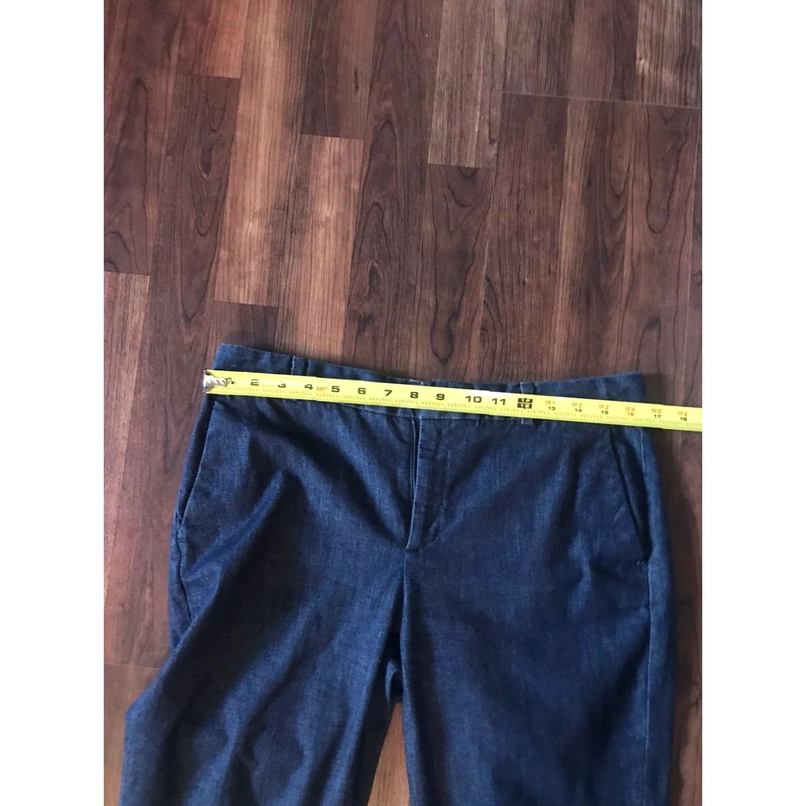 Banana Republic Banana Republic Avery Dark Wash Jeans Sz 29 8 Womens Jeans Chambray Blue 34 Waist Inseam 26 Regular Size Type Jeans Size 29" - 6 Thumbnail
