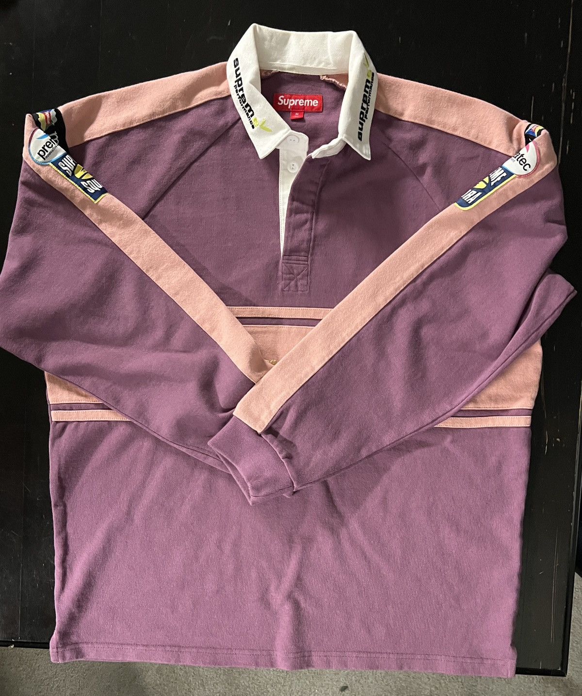 Supreme Supreme Stripe Rugby | Grailed