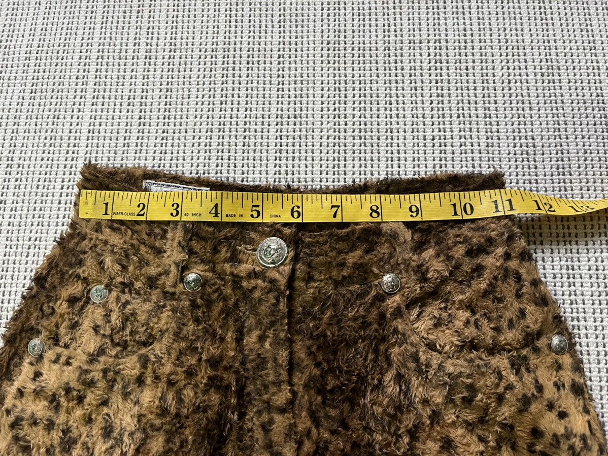 Versace Vintage Gianni Versace Faux fur leopard pants Size 26" / US 2 / IT 38 - 14 Thumbnail