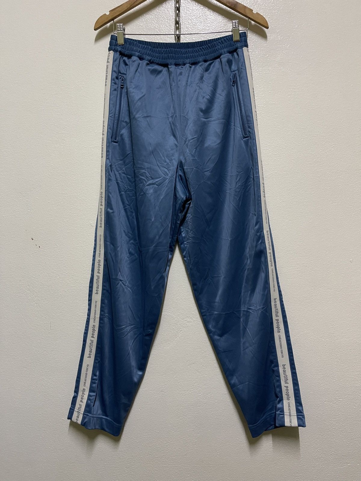 Japanese Brand Beautiful People Vintage Tricot Jersey Pants Size 28" / US 6 / IT 42 - 1 Thumbnail