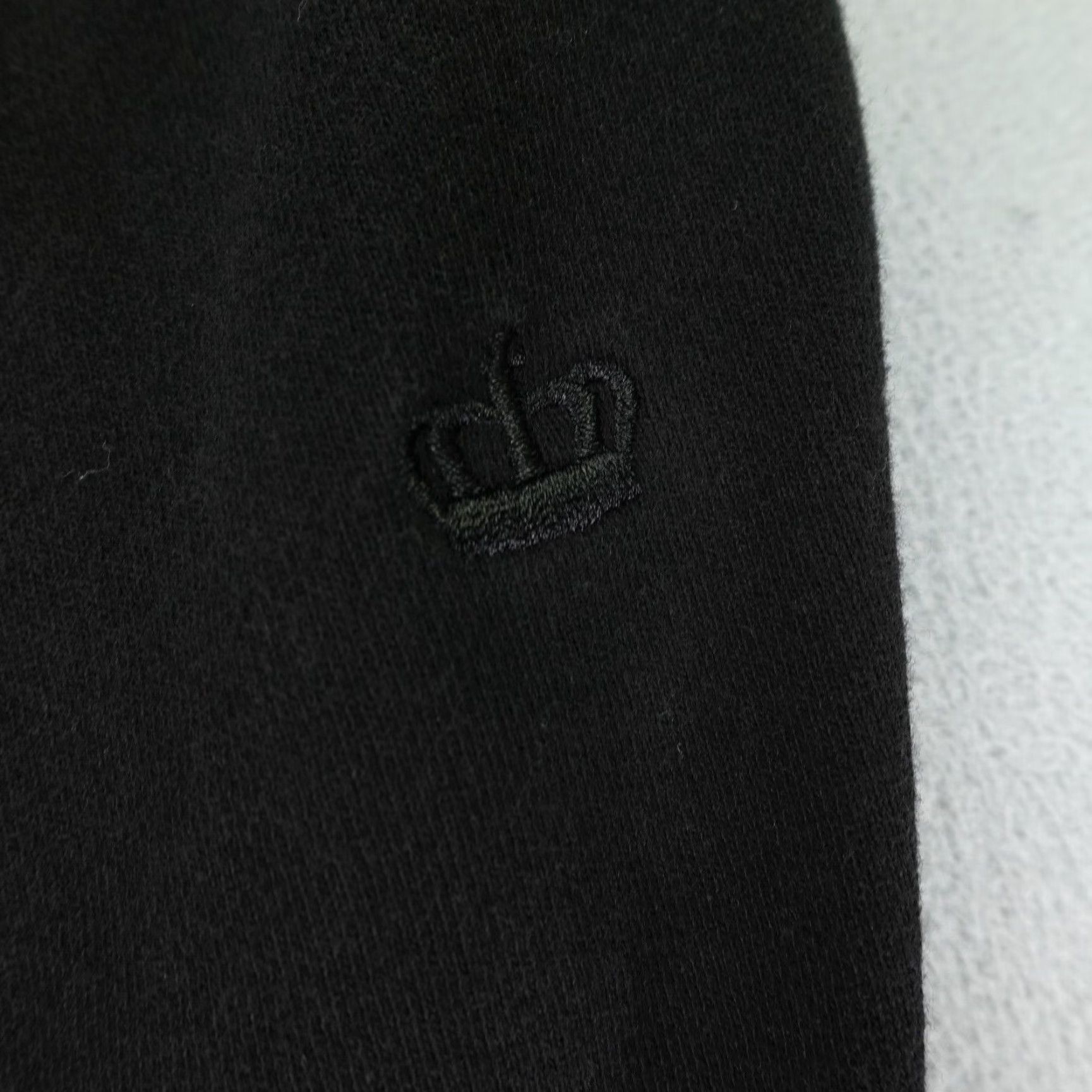 Juicy Couture VINTAGE Juicy Couture Pants Women's 2X Black Jogger Sweatpants Tapered Drawstring Pockets Knit Cotton Logo 90s Mens/Womens Size 37" - 4 Thumbnail