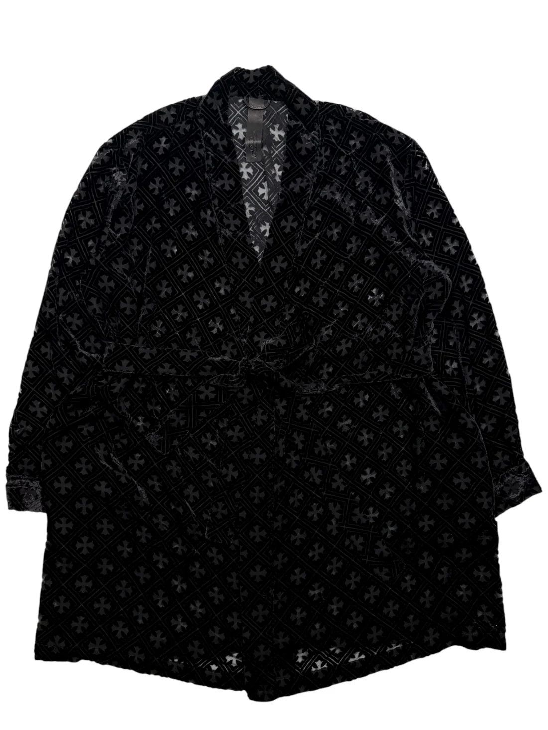 Chrome Hearts Silk Robe CH Cross Plus Size L / US 10 / IT 46 - 1 Thumbnail