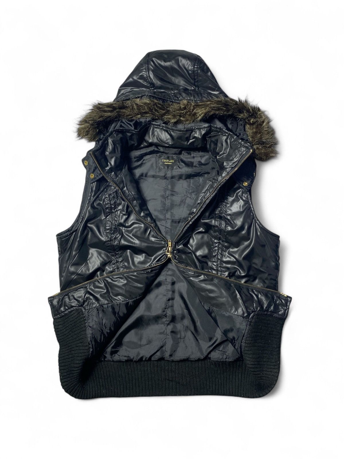 If Six Was Nine Cornflake Vest Fur Punk Style Size US L / EU 52-54 / 3 - 4 Thumbnail