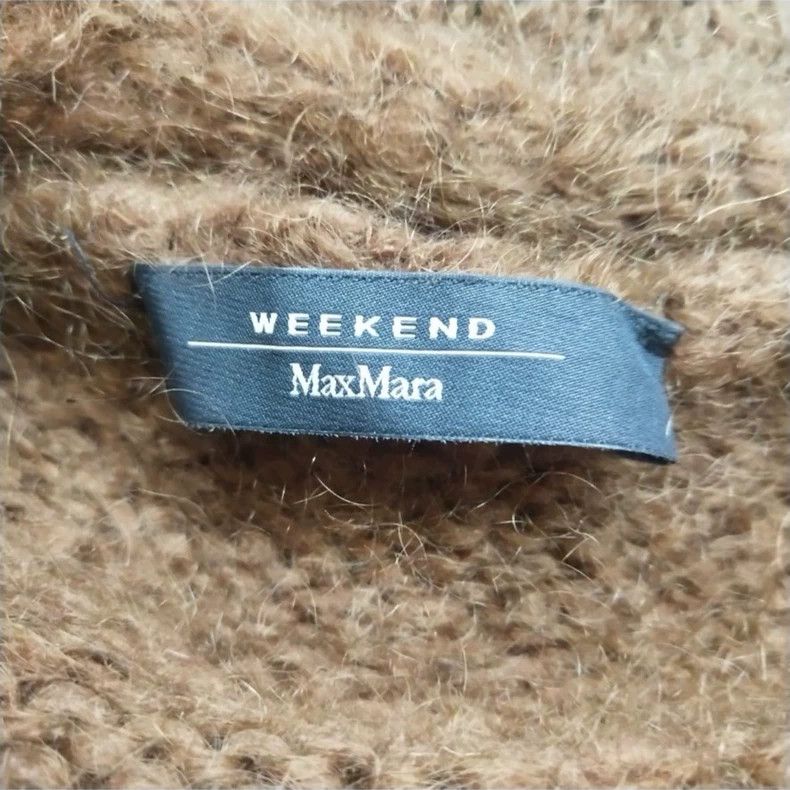 Max Mara Max Mara Mohair-blend solid waist V-neck jacket Size S / US 4 / IT 40 - 4 Thumbnail
