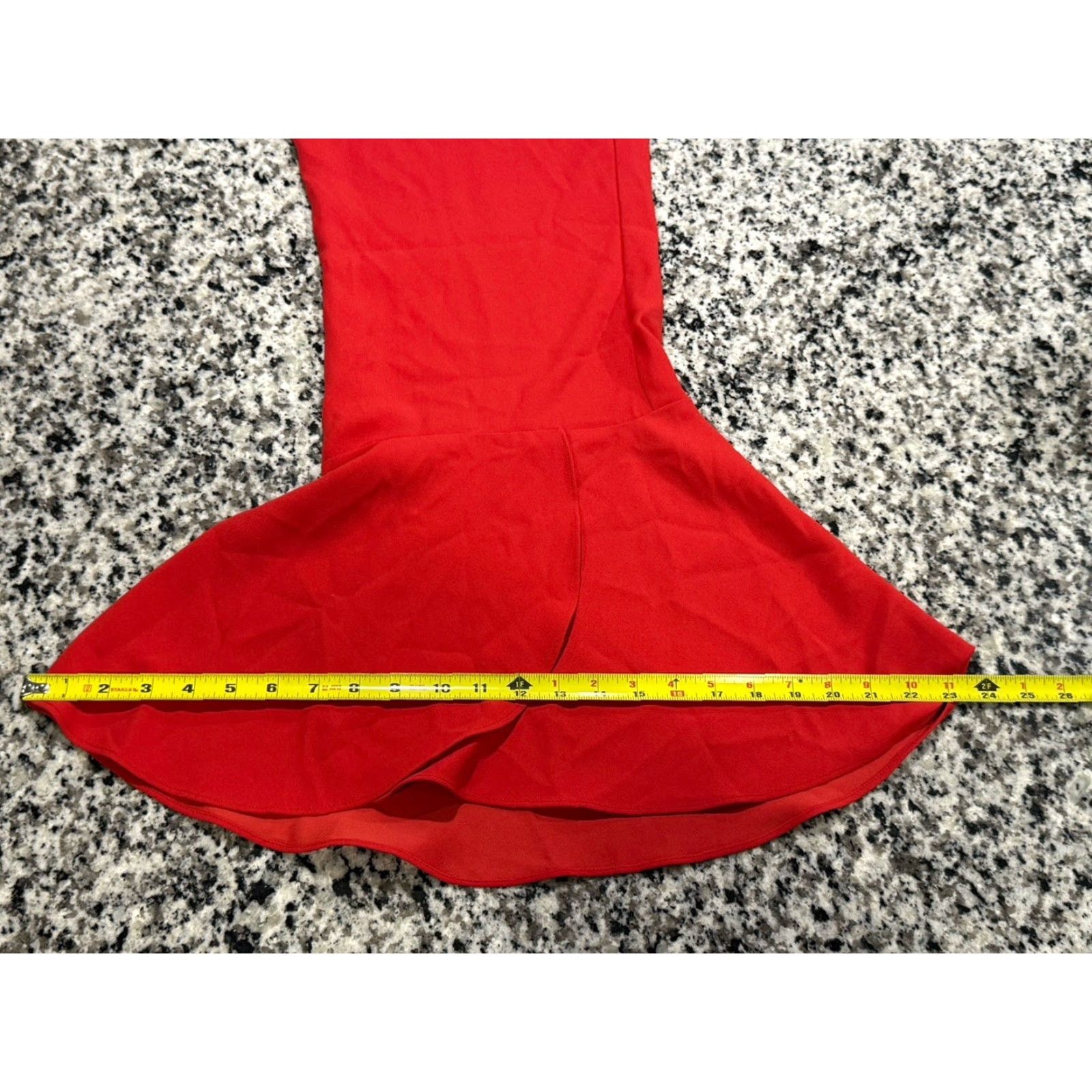 Anthropologie Maeve Anthropologie Pants Women’s 8 Red Crop Wide Leg NWT Womens Size 30" / US 8 / IT 44 - 5 Thumbnail