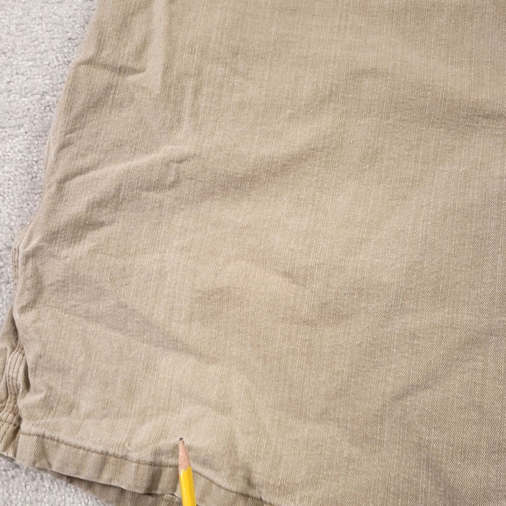Wrangler Wrangler Shorts Carpenter Canvas Work Construction Rugged Mens 42 Grunge Tan Shorts 42 Mens Brown Canvas Workwear Grunge Wrangler Size US 42 / EU 58 - 5 Thumbnail