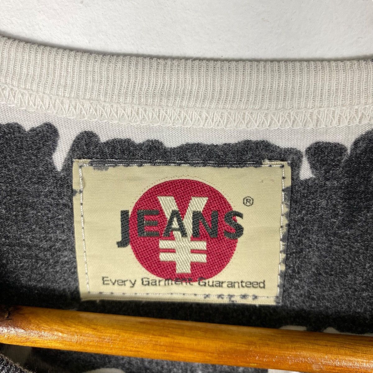 Japanese Brand Vintage YEN JEANS 10th Anniversary Japanese Brand Tee Shirt Size US M / EU 48-50 / 2 - 7 Thumbnail