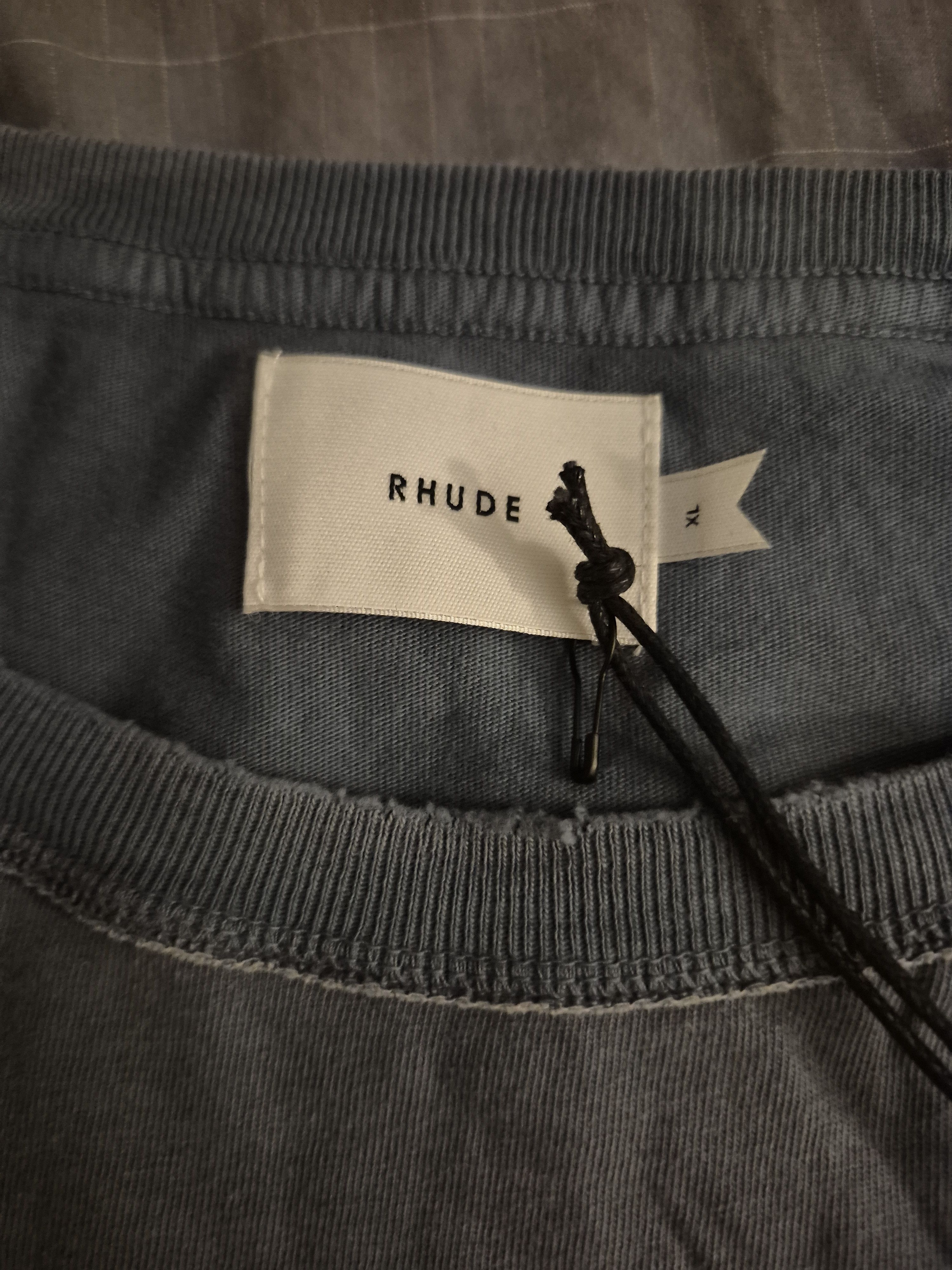Rhude Rhude Sundry Steele Reverse Tee Size XL Size US XL / EU 56 / 4 - 5 Thumbnail