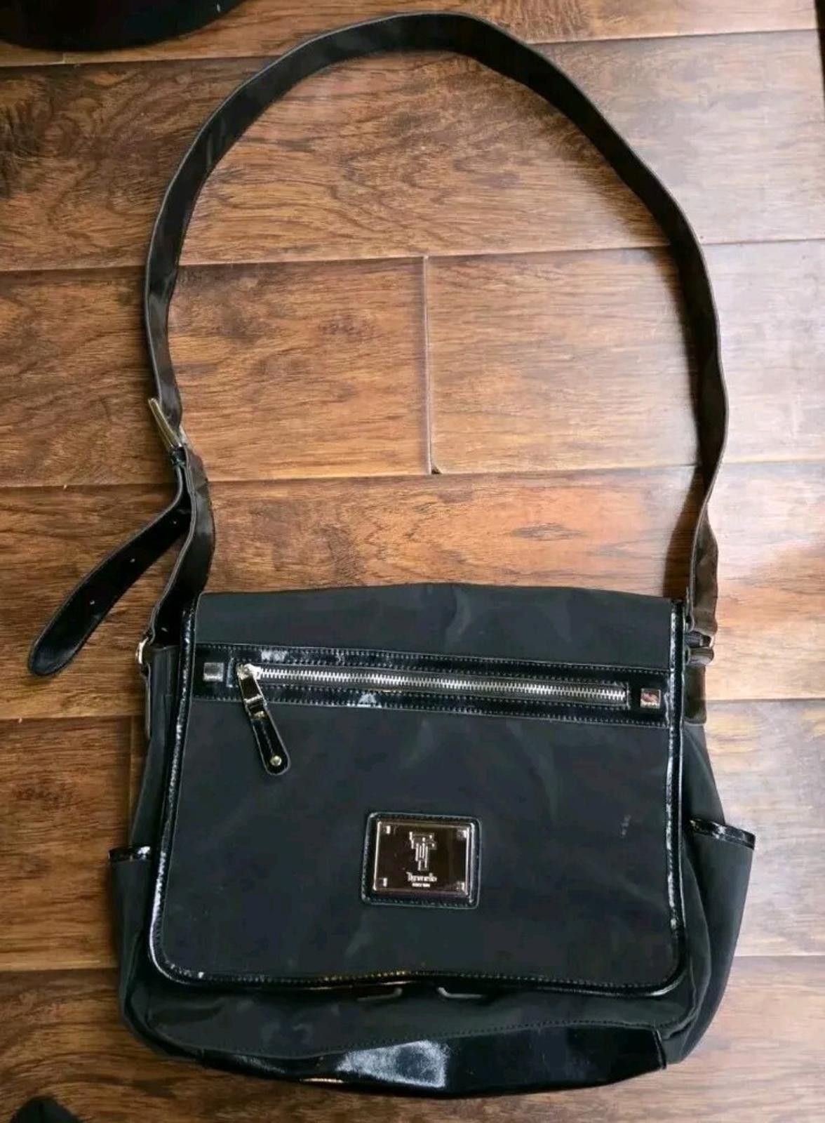 Other Tignanello Messenger Shoulder Bag Black Yellow Interior Lap Size ONE SIZE - 2 Thumbnail