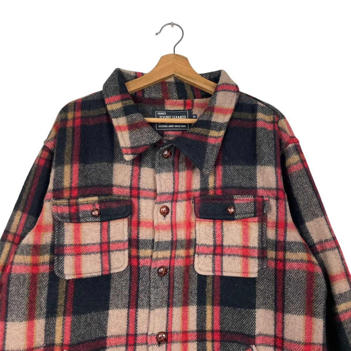 Octopus Vintage Johns Hamer Octopus Army Tartan Jacket Size US M / EU 48-50 / 2 - 2 Thumbnail