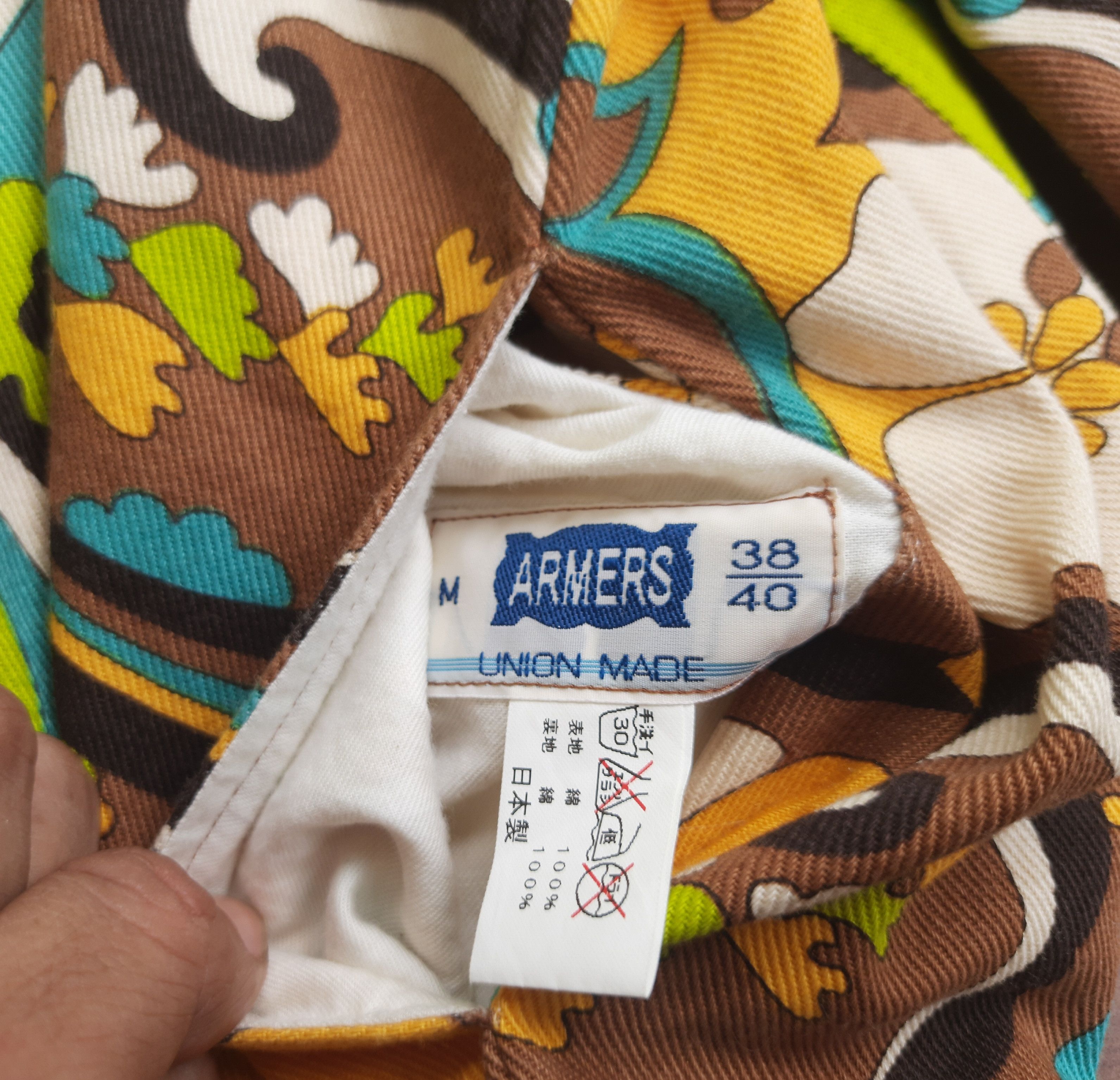 Japanese Brand Vintage Armers Union Made Japan Reversible Jacket Canvas Size US M / EU 48-50 / 2 - 13 Thumbnail