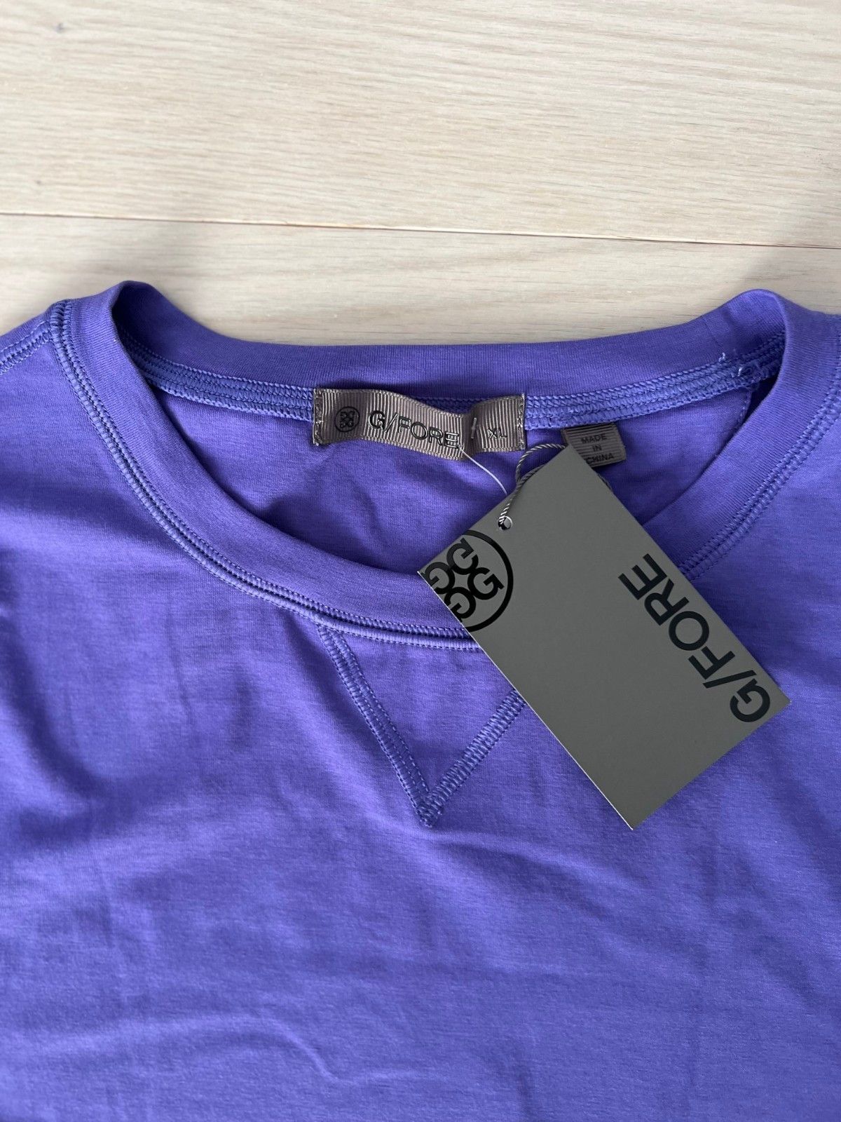G/FORE G/Fore Luxe Crewneck Pullover Mid Layer Shirt Purple ( XL ) Size US XL / EU 56 / 4 - 3 Thumbnail