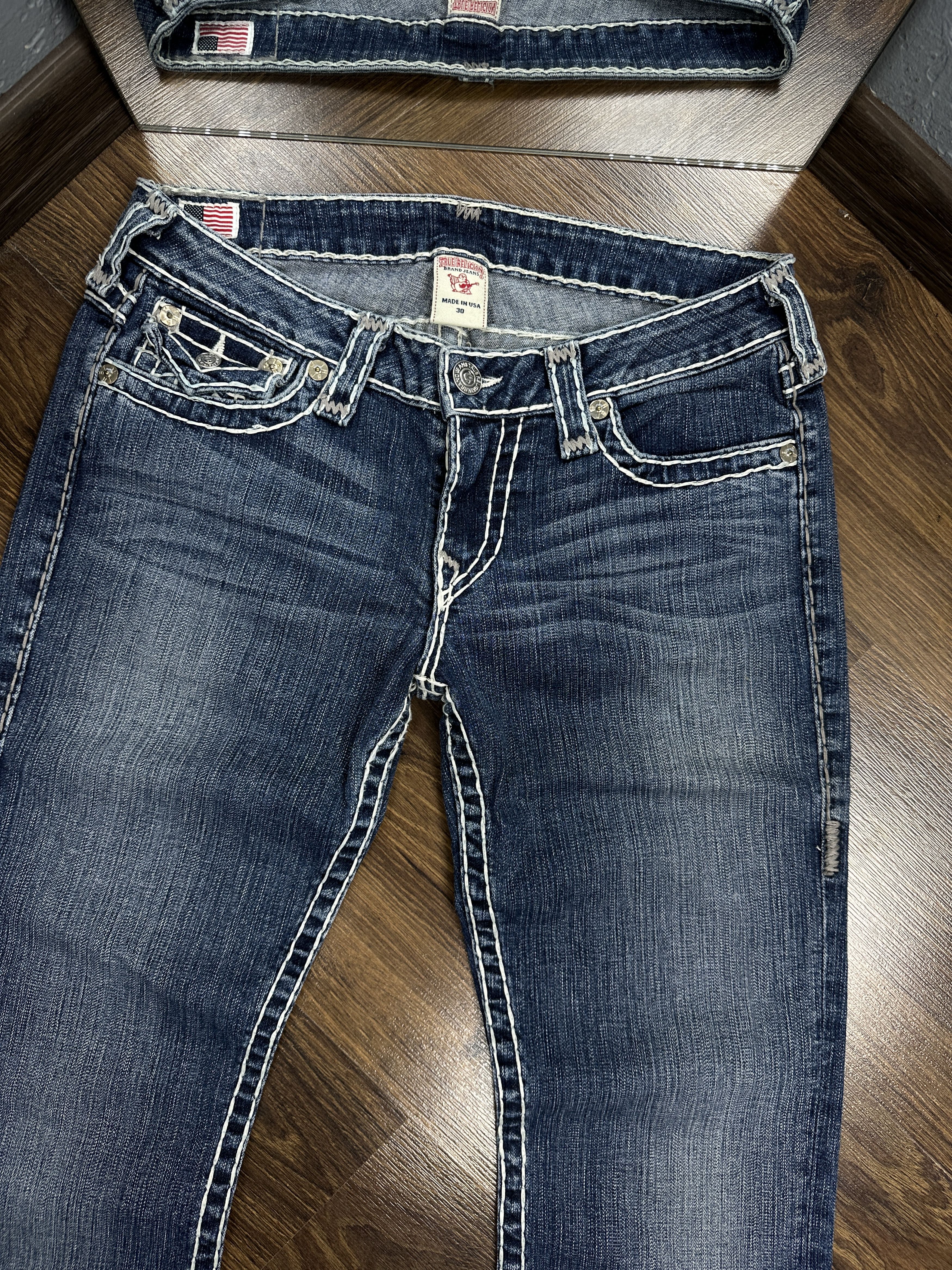 True Religion True Religion Vintage Womens Denim Pants Jeans Size 30" / US 8 / IT 44 - 6 Thumbnail
