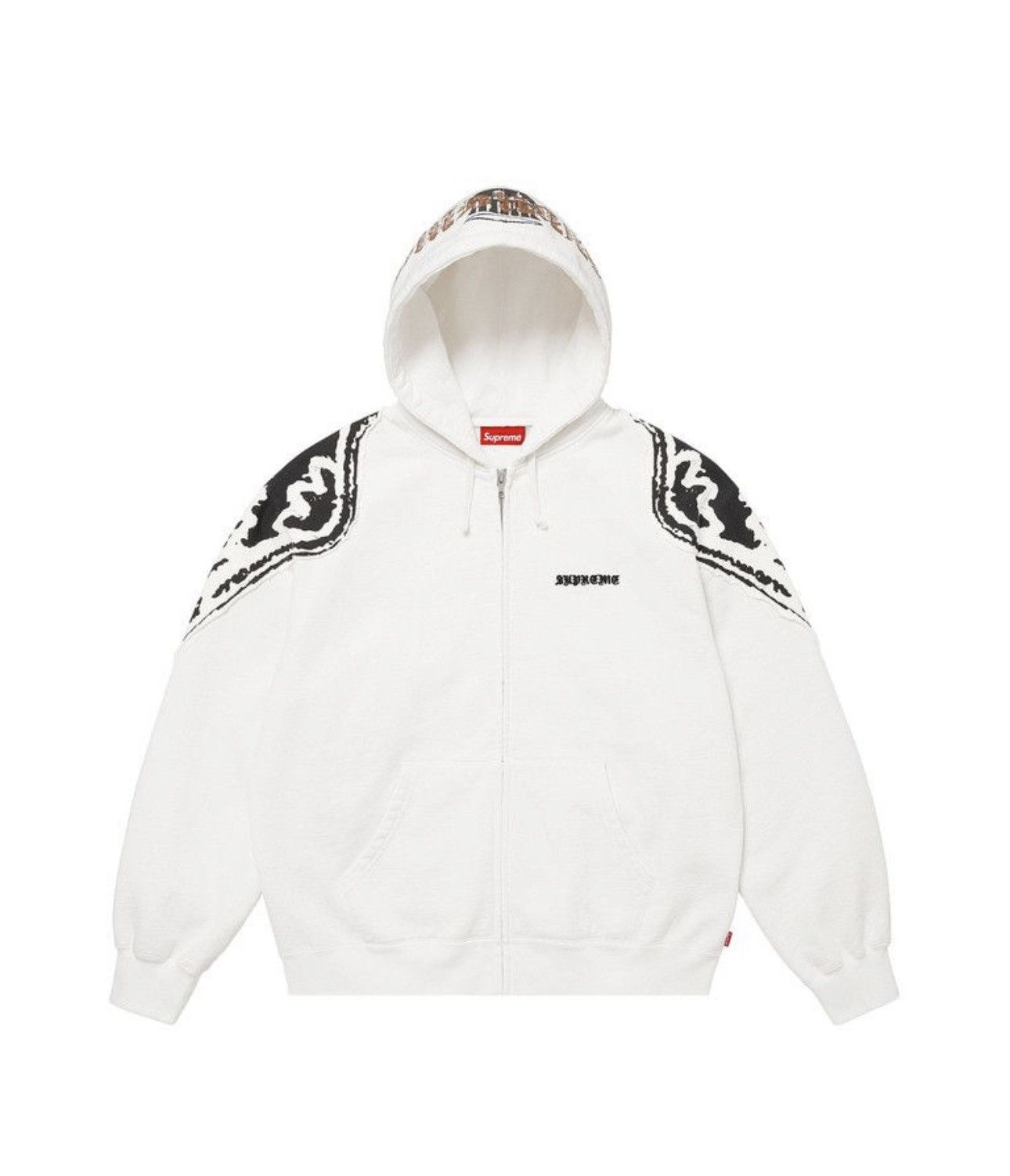 Supreme Supreme Wings Zip Up Hooded Sweatshirt Size US XXL / EU 58 / 5 - 1 Thumbnail