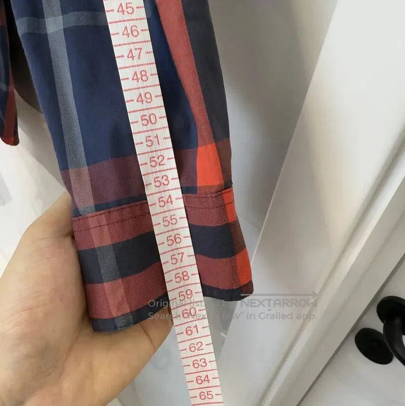 Burberry Burberry Long Sleeve Cotton Plaid Shirt. Size US M / EU 48-50 / 2 - 9 Thumbnail