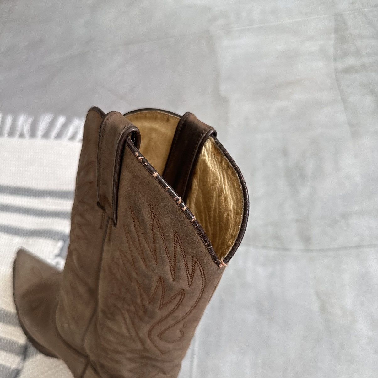 Cowboy Equipment Vintage Sancho Western Cowboy Boots Biker Celine Vibe Size US 9 / EU 42 - 21 Thumbnail
