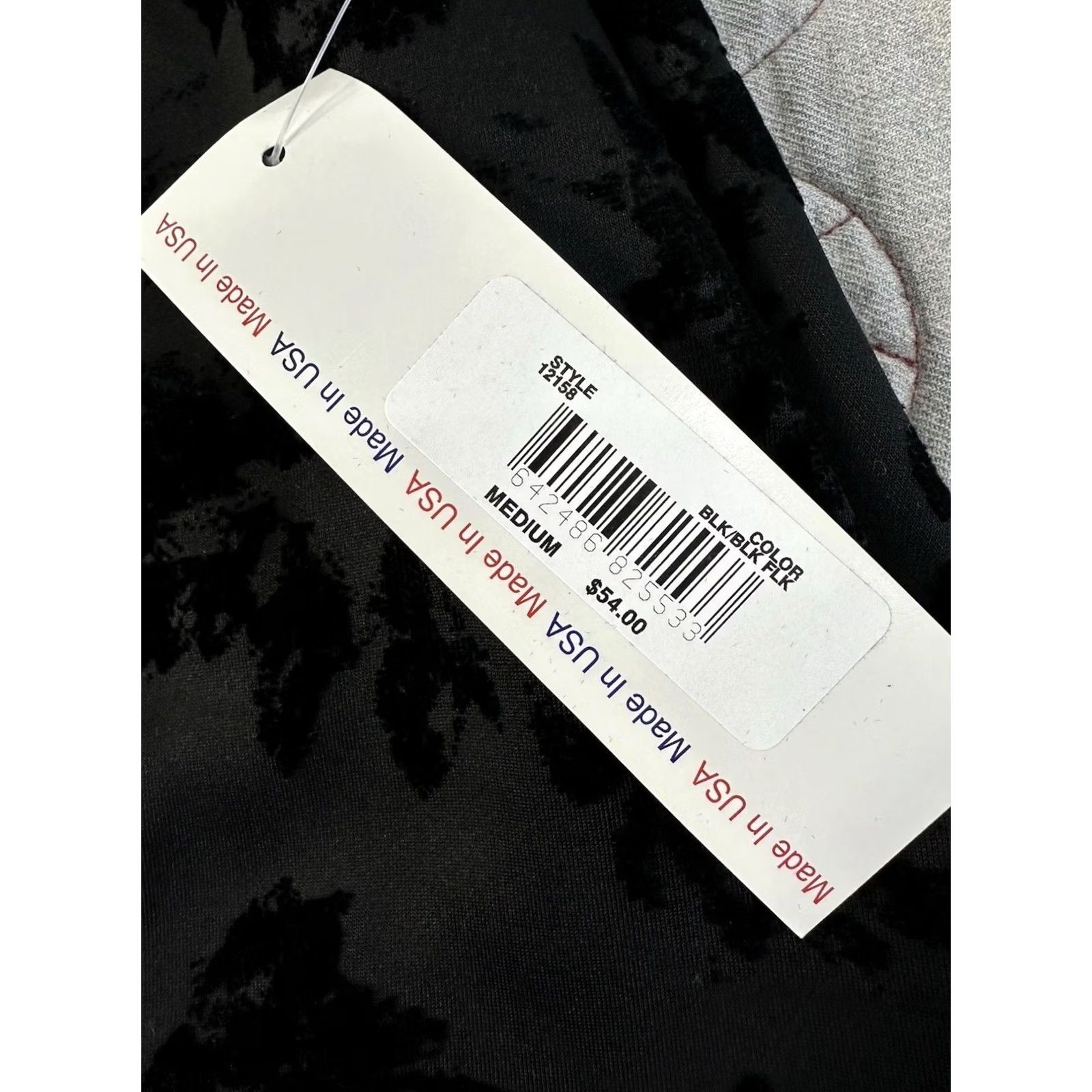 Velvet VINTAGE Jody Of California Black Velvet Floral Burnout Ruffle Skirt Women’s Medium A-Line Long Skirt M Velv et? Size 32" / US 10 / IT 46 - 2 Thumbnail