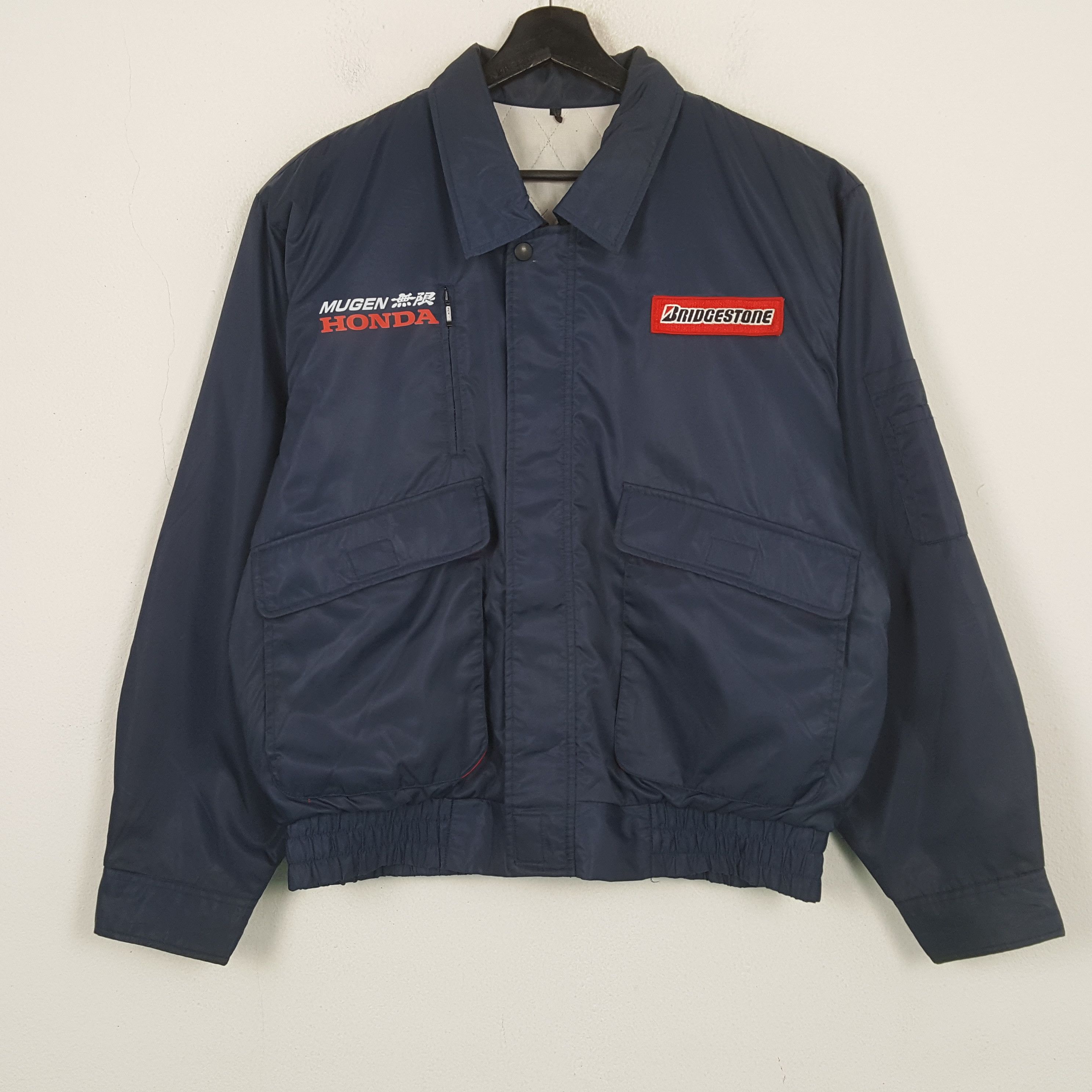 Vintage Mugen Honda Japanese Motorsports Custom Jacket C300N24 Size US XL / EU 56 / 4 - 3 Thumbnail