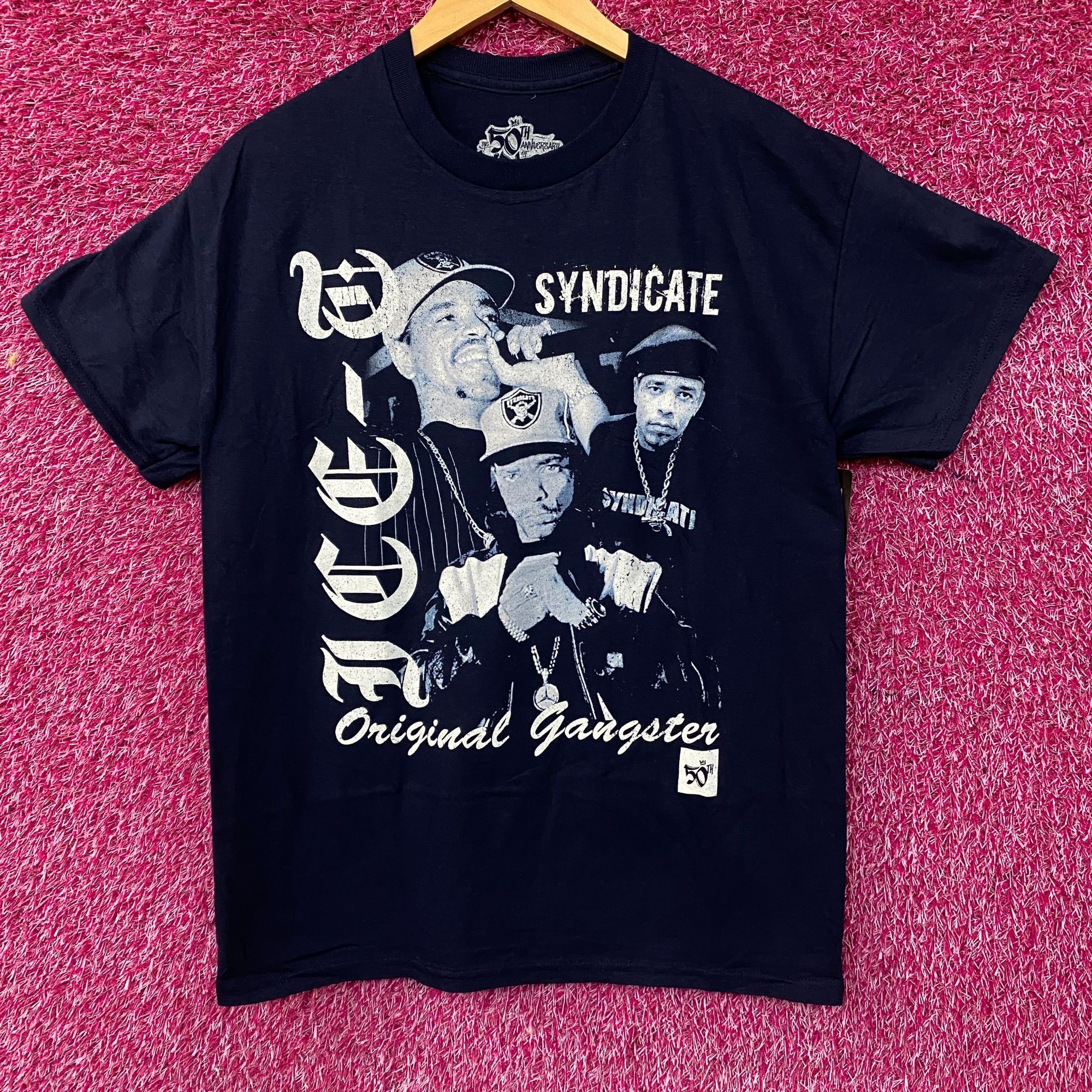 Other Ice-T Rhyme Syndicate 50th Anniversary of Hip Hop Graphic T- Size US M / EU 48-50 / 2 - 1 Thumbnail