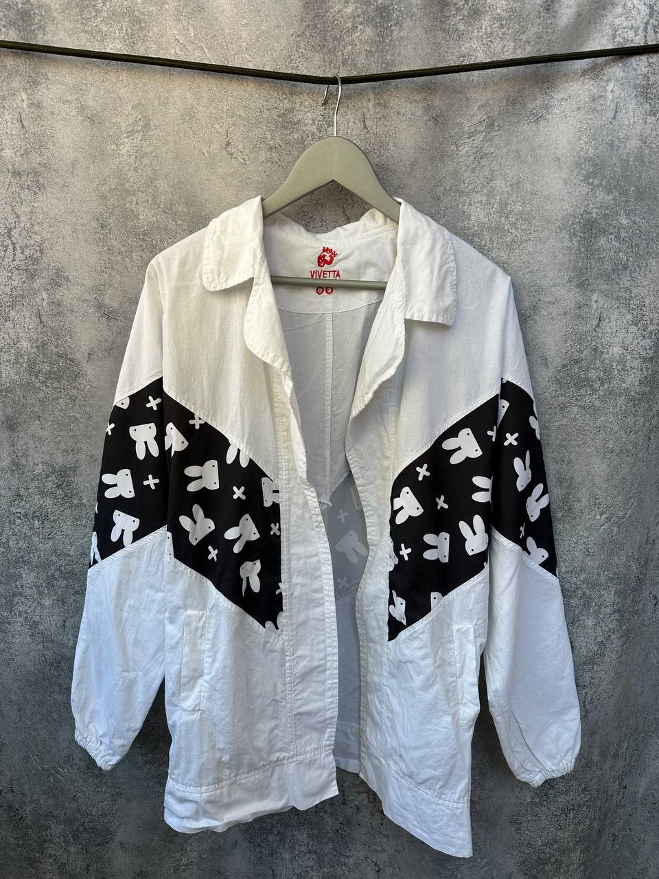 Other Vivetta Oversized Open-Front Shirt/Jacket Bunny Print Size ONE SIZE - 1 Thumbnail