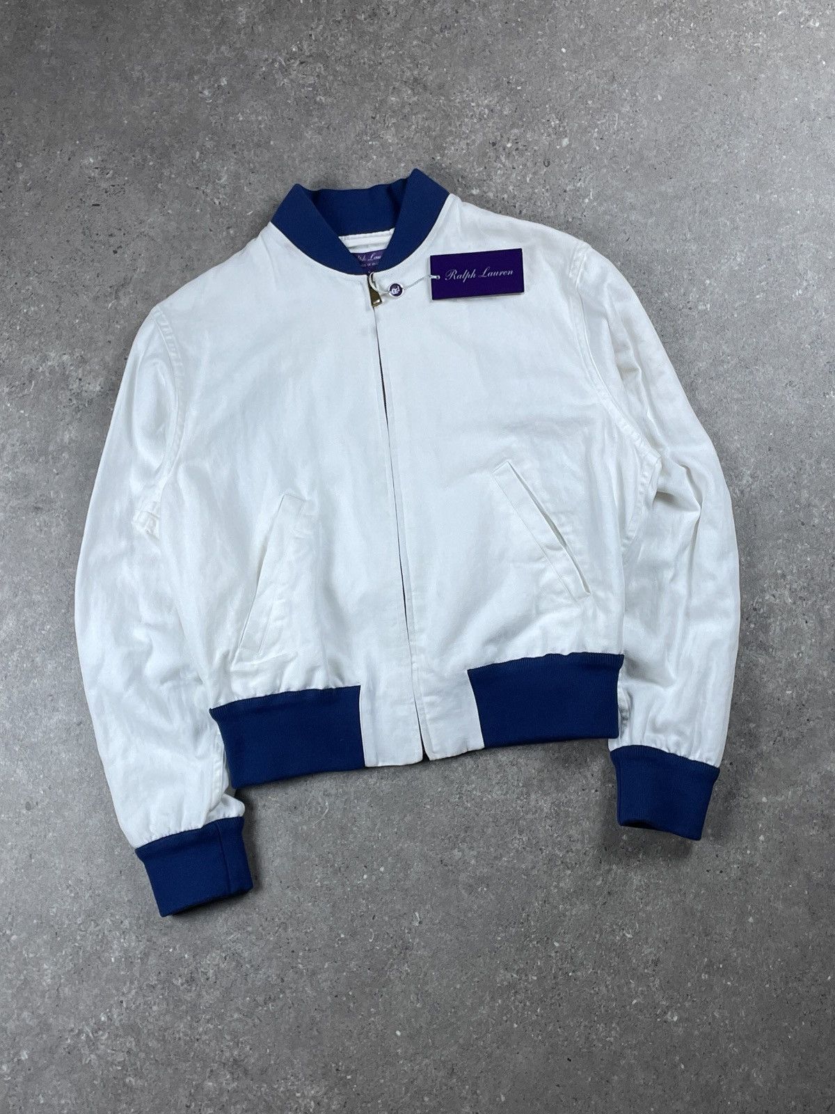 New Ralph Lauren Purple Label SS18 Bomber Jacket