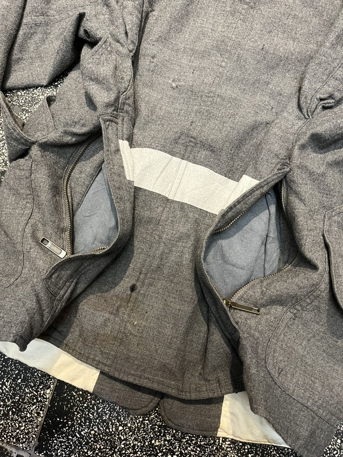 General Research General Research 1997 Style 218 Hunting Jacket Wool Grey! Size US L / EU 52-54 / 3 - 7 Thumbnail