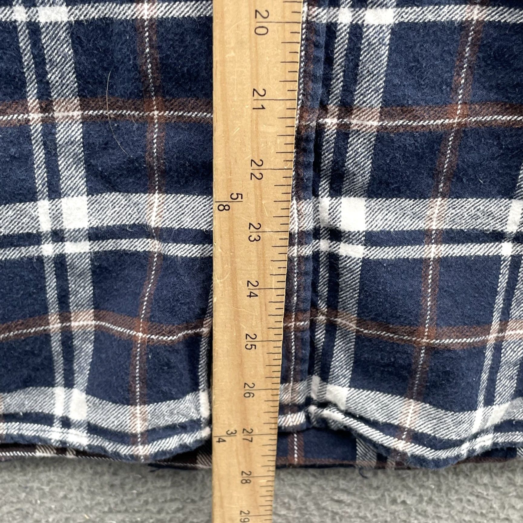 Vintage VINTAGE JACHS Flannel Shirt Men 2XL Navy Plaid Chamois Outdoor Cabin Workwear 90s Size US XXL / EU 58 / 5 - 7 Thumbnail