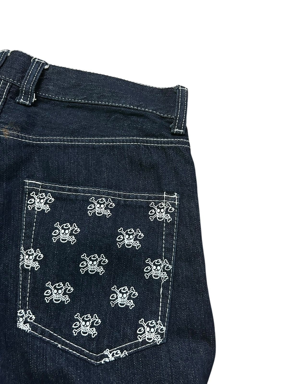 Japanese Brand × Kapital × Vintage Rare One Piece Tonytony Chopper Denim Jeans ☠️ Size US 32 / EU 48 - 6 Thumbnail