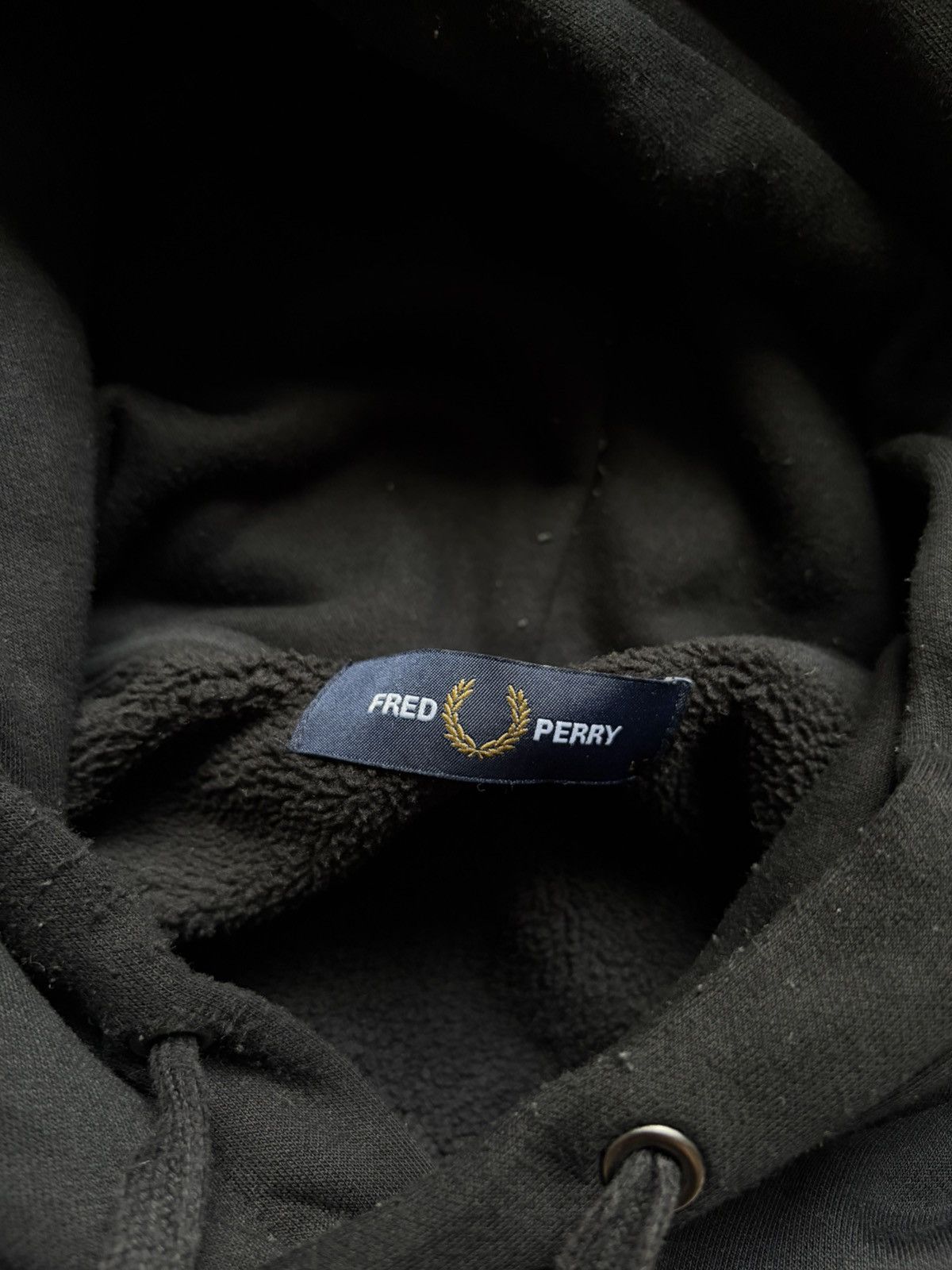 Fred Perry Fred Perry Laurel Black hoodie embroidered logo Size US L / EU 52-54 / 3 - 3 Thumbnail