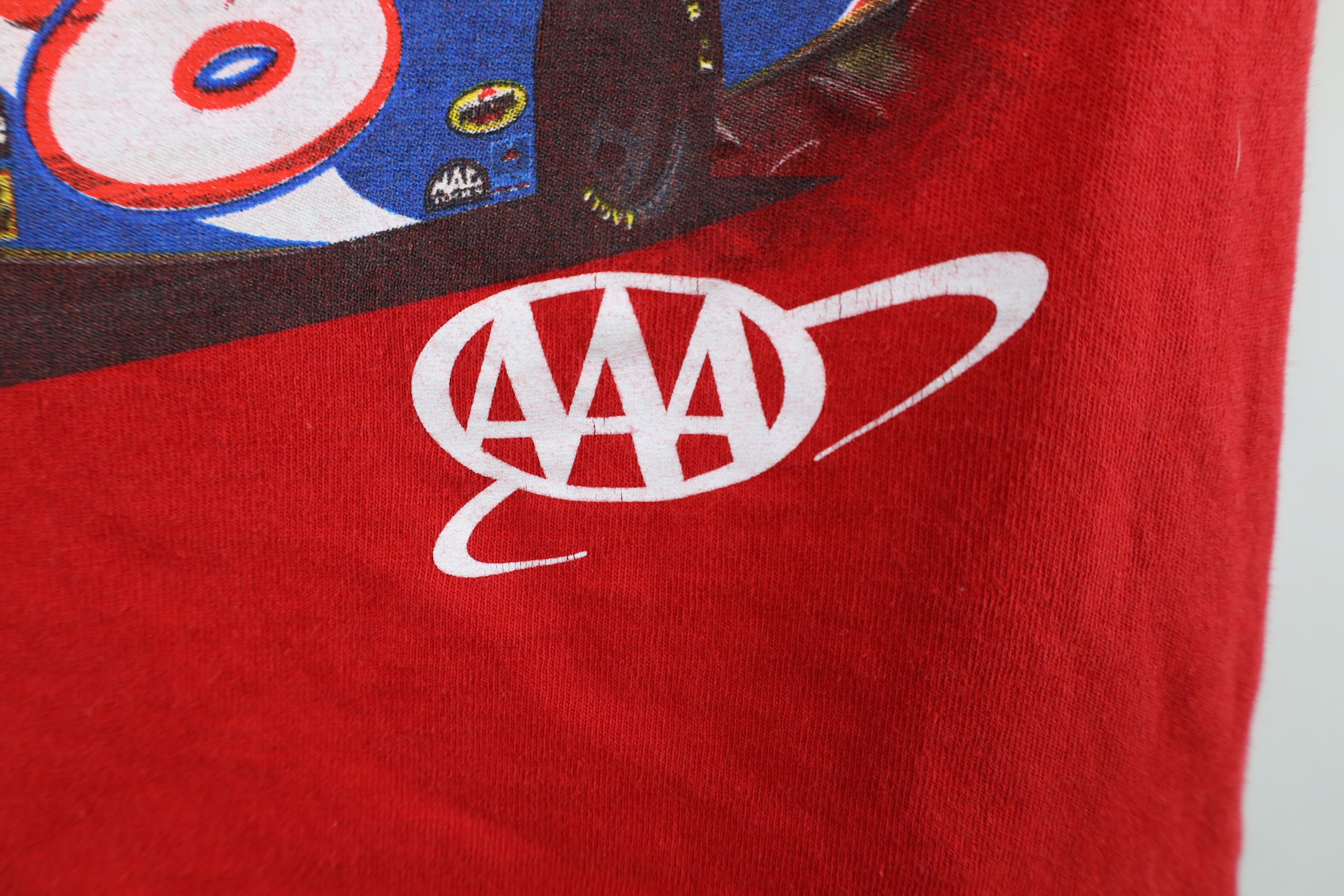 Vintage Vintage Y2K 2006 Nascar Mark Martin Racing T-Shirt Red Size US L / EU 52-54 / 3 - 5 Thumbnail