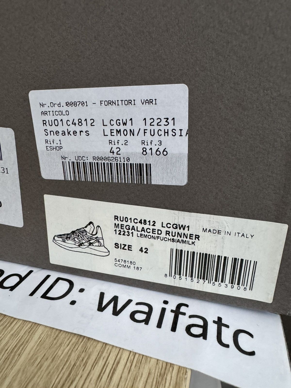 Rick Owens RICK OWENS LEATHER LEMON MEGA LACE GETH RUNNERS Size US 9 / EU 42 - 12 Thumbnail