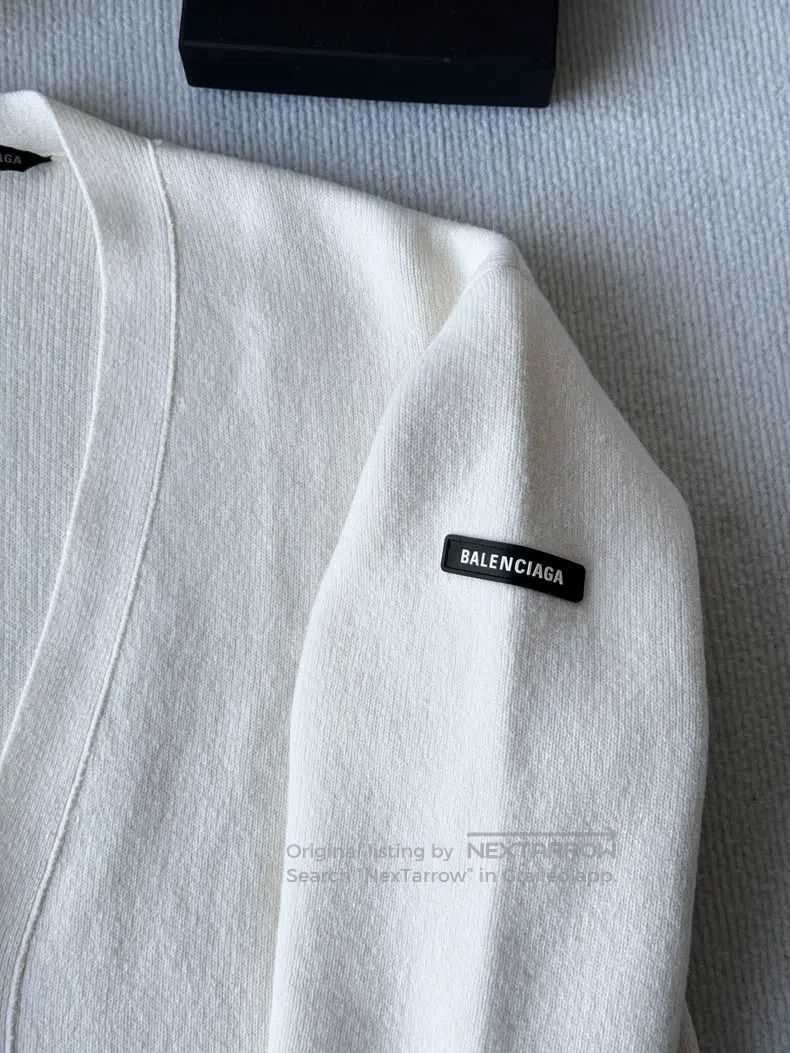 Balenciaga Balenciaga White wool knitted cardigan Size US M / EU 48-50 / 2 - 3 Thumbnail
